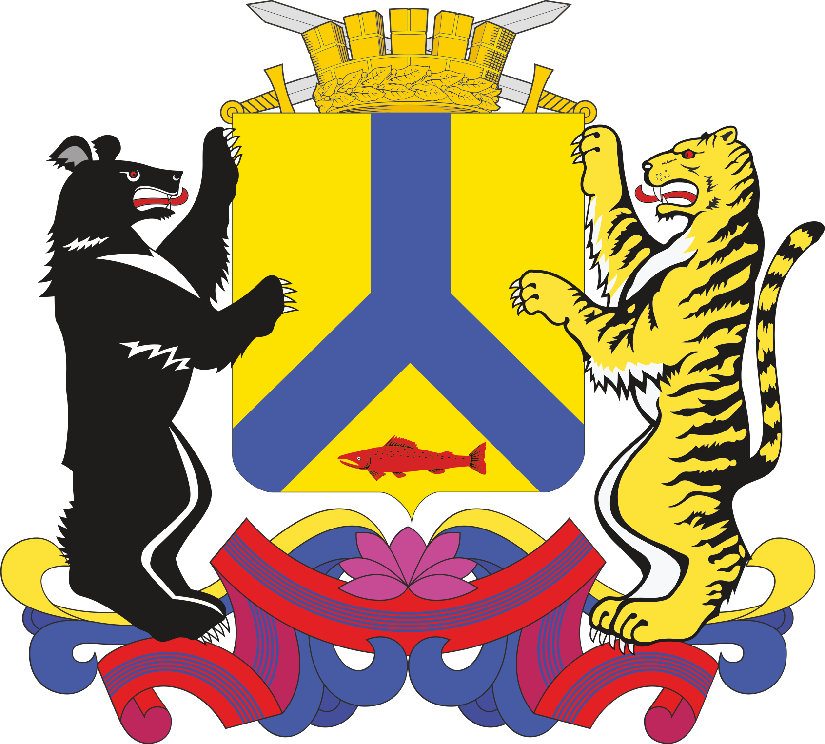 Wappen von Chabarowsk