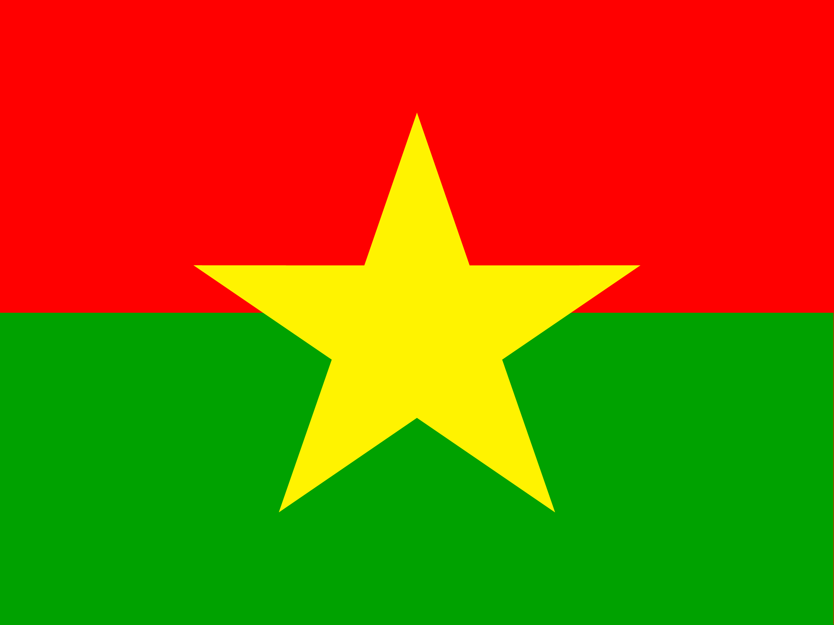 Flagge von Burkina Faso