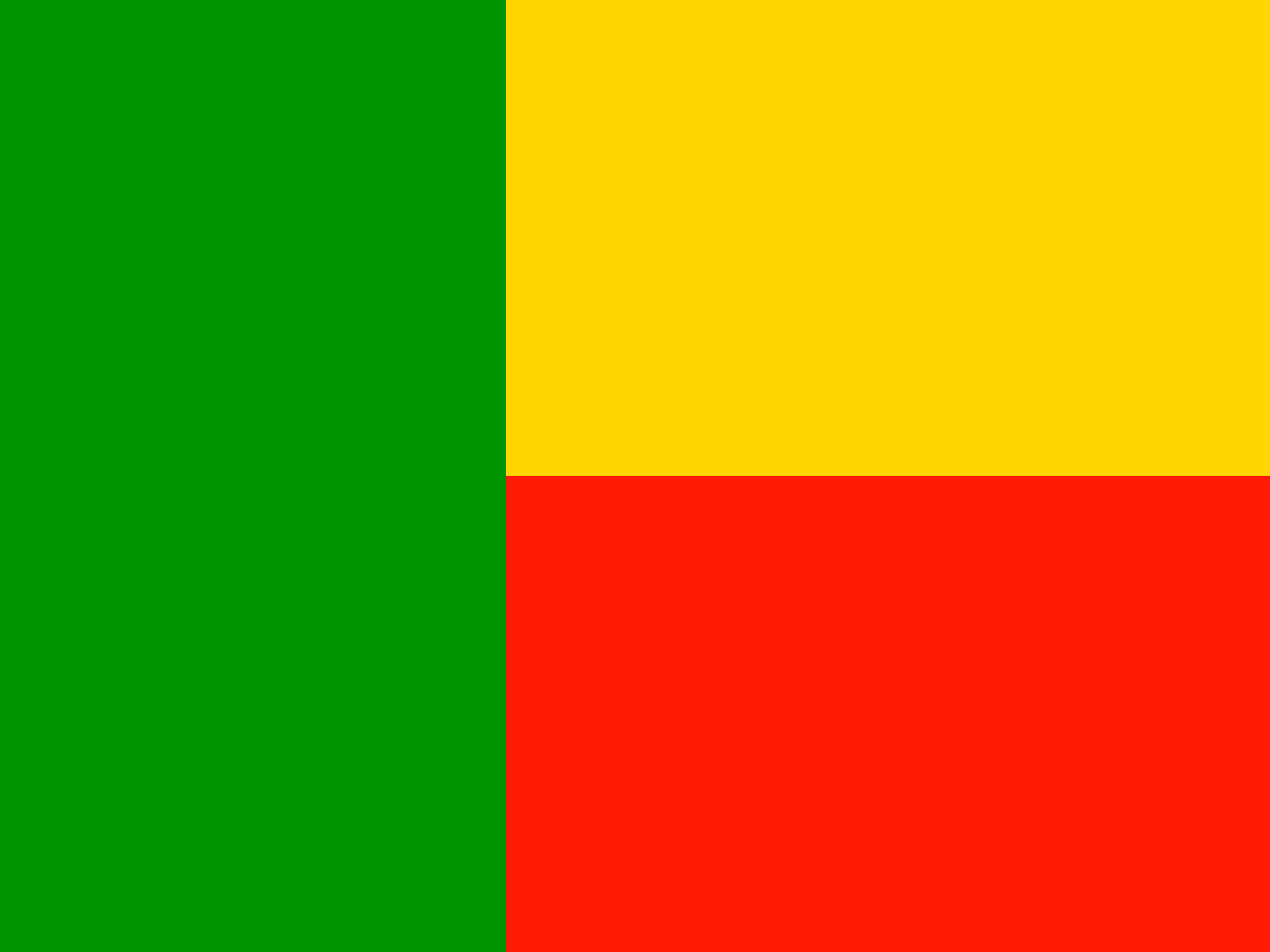 Flagge von Benin