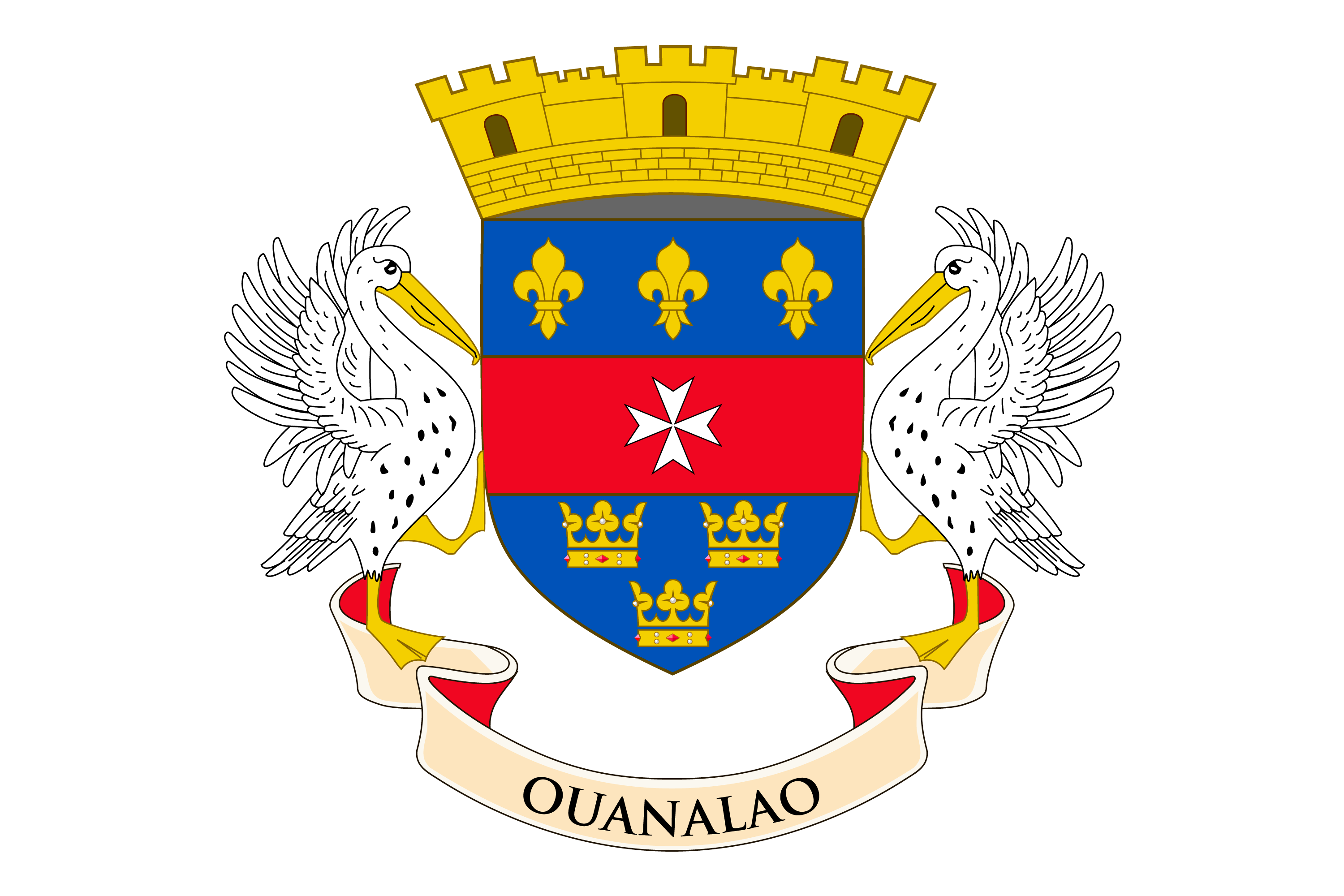 Flagge von Saint-Barthélemy