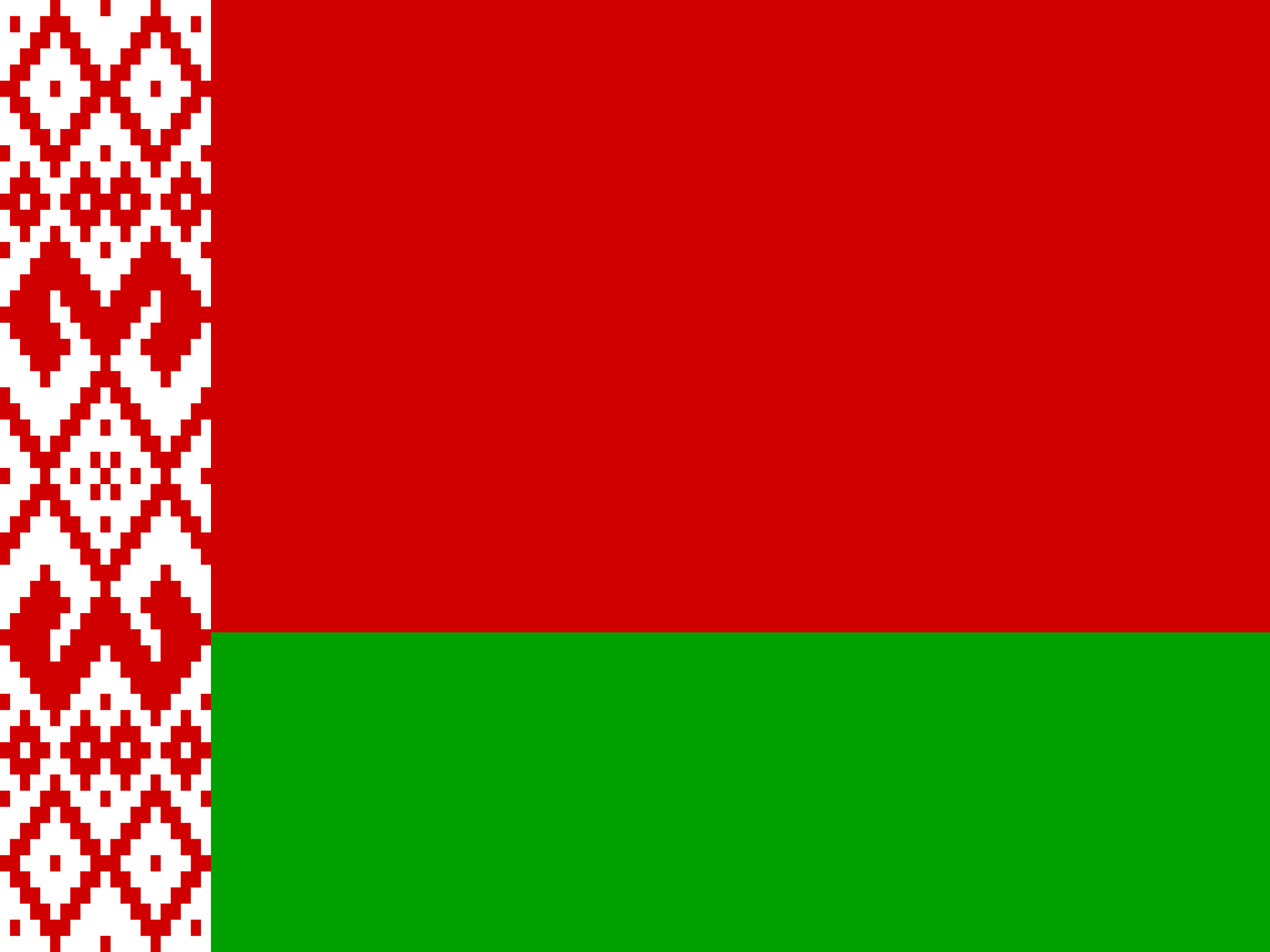 Flagge von Weißrussland