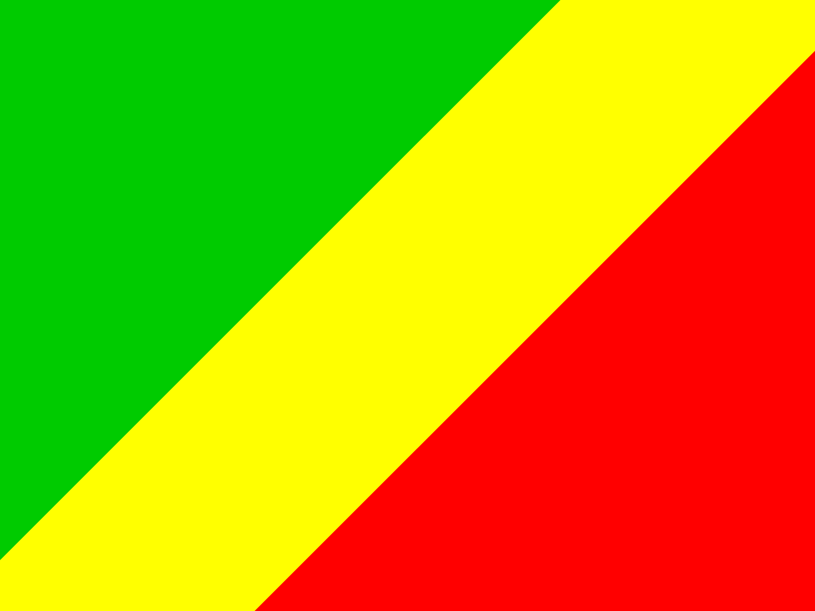 Flagge von Republik Kongo