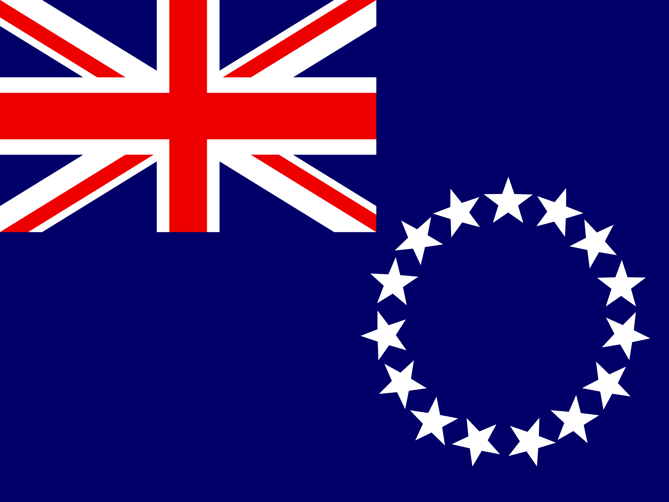 Flagge von Cookinseln
