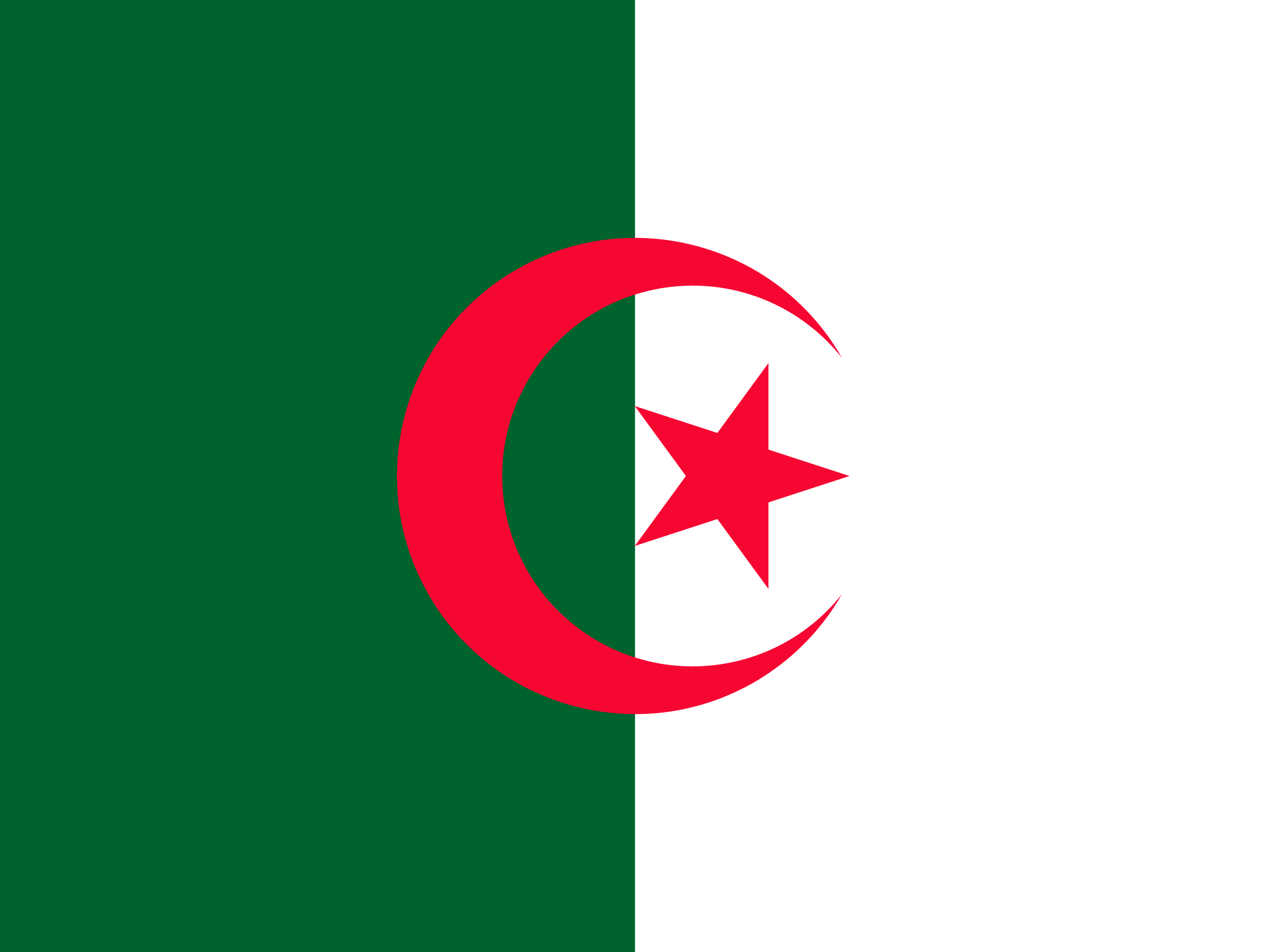 Flagge von Algerien