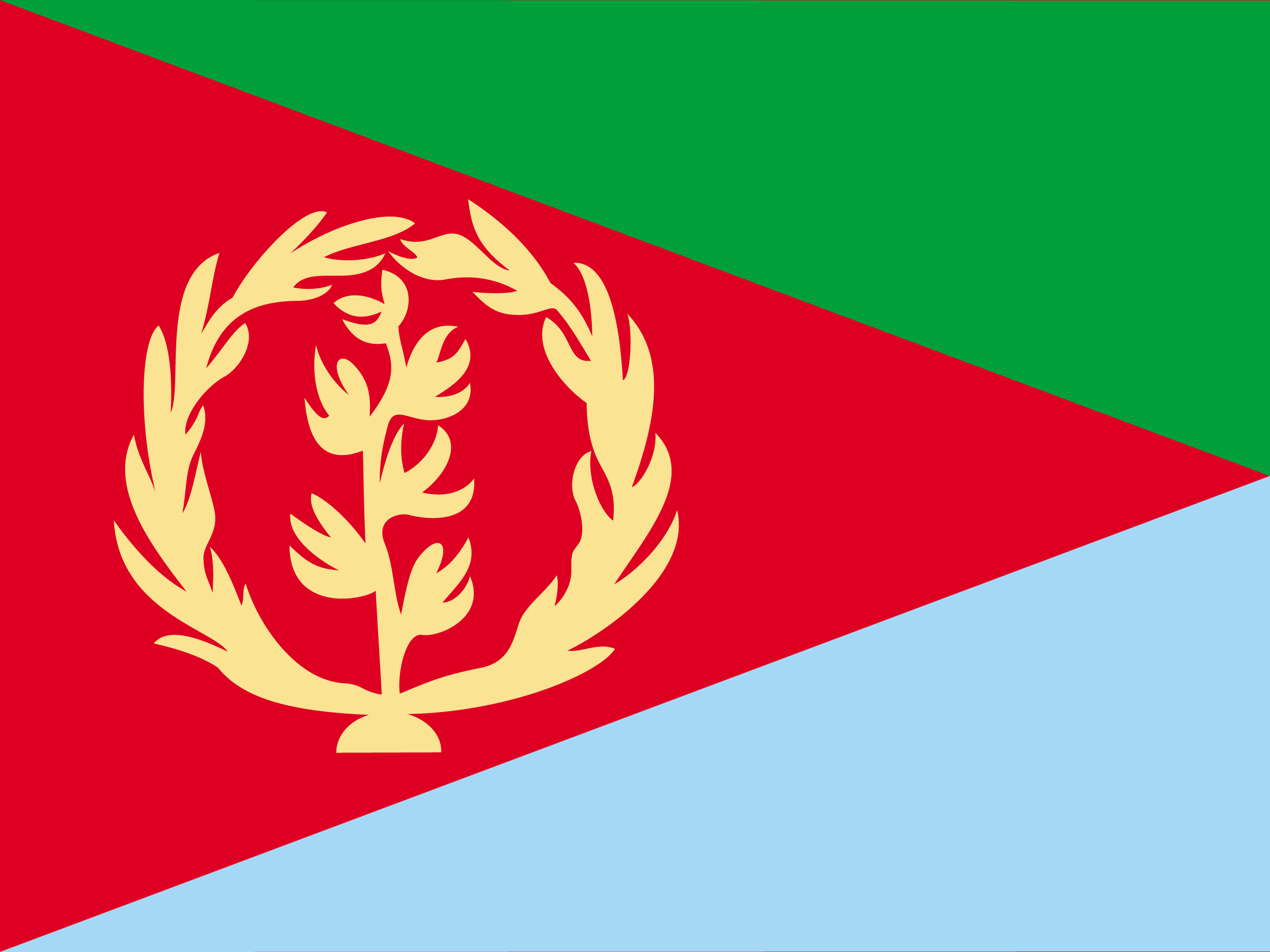 Flagge von Eritrea