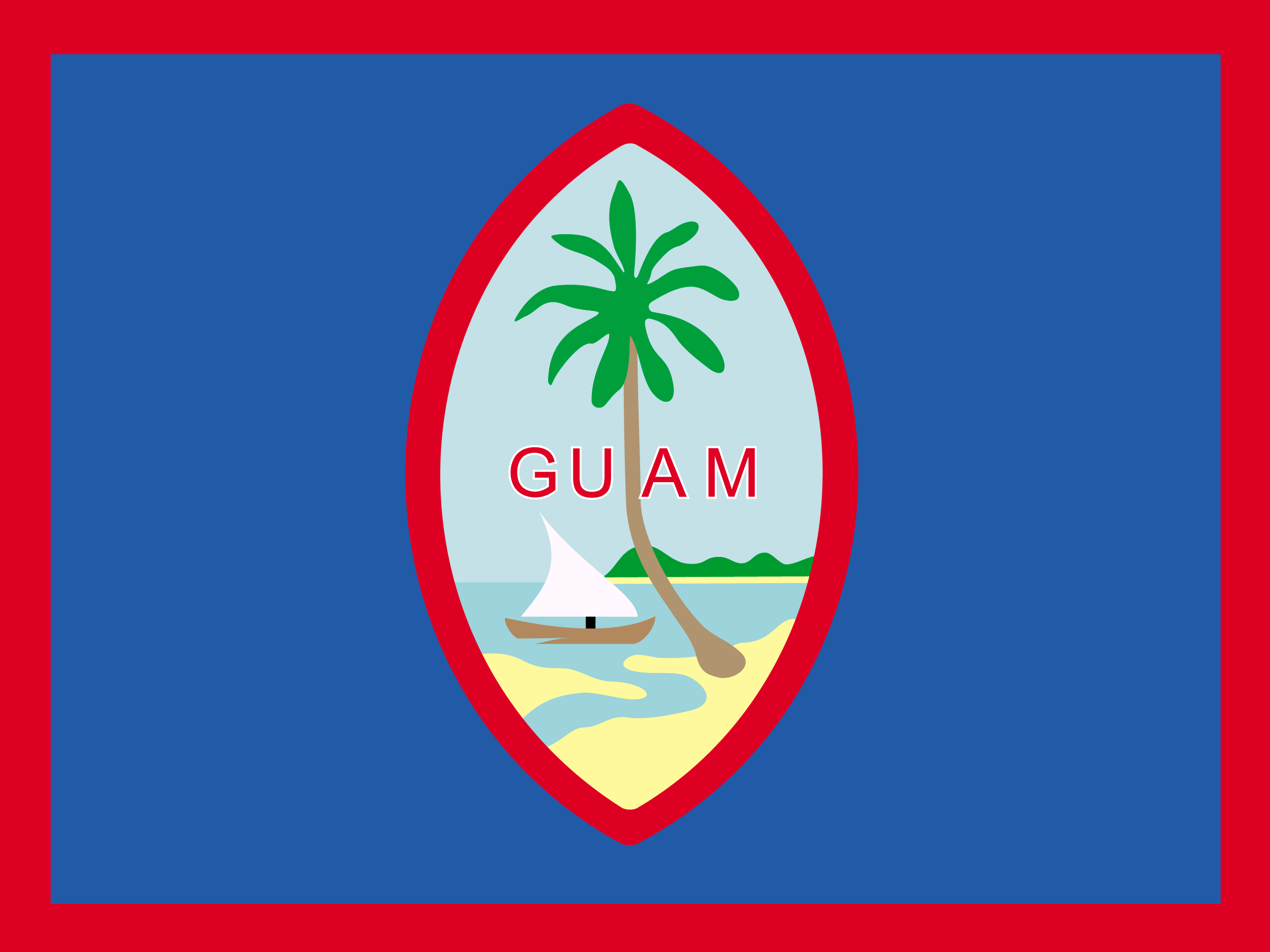 Flagge von Guam
