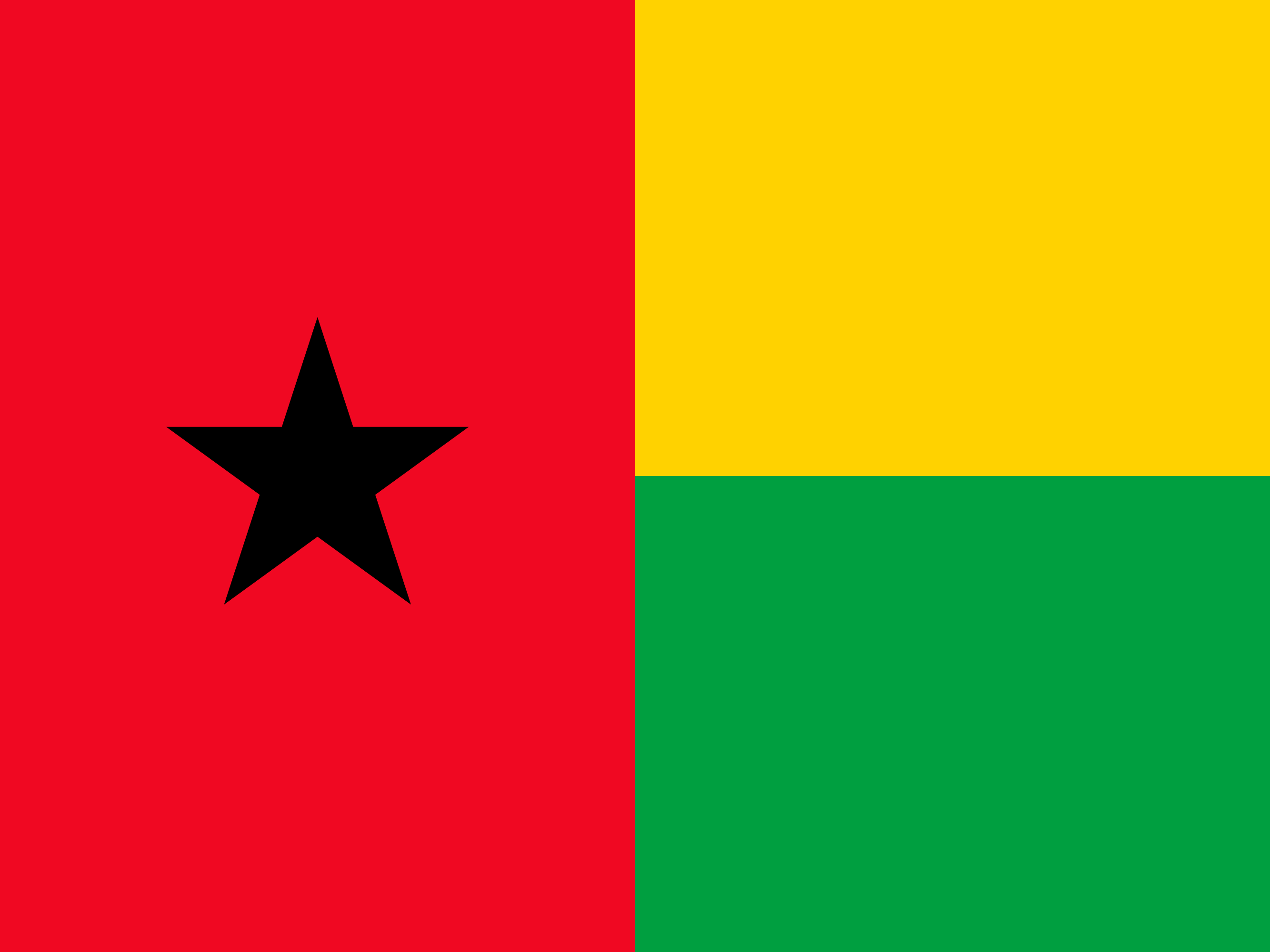 Flagge von Guinea-Bissau