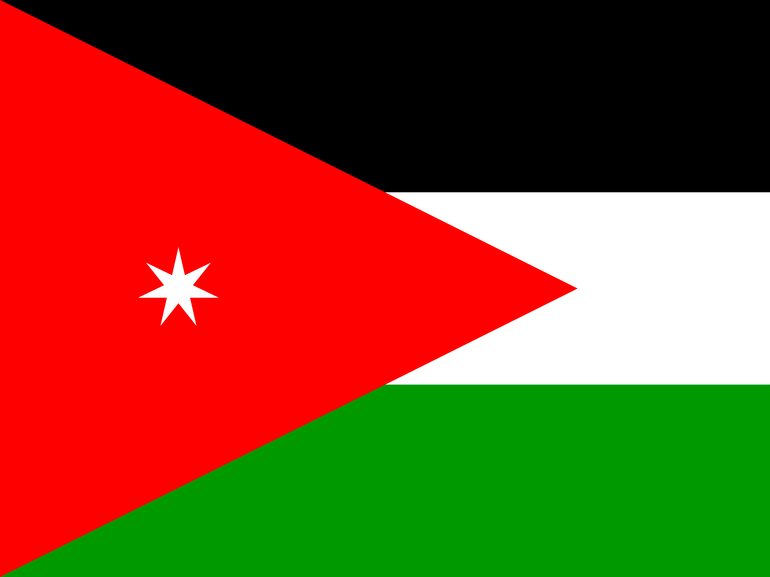 Flagge von Jordanien
