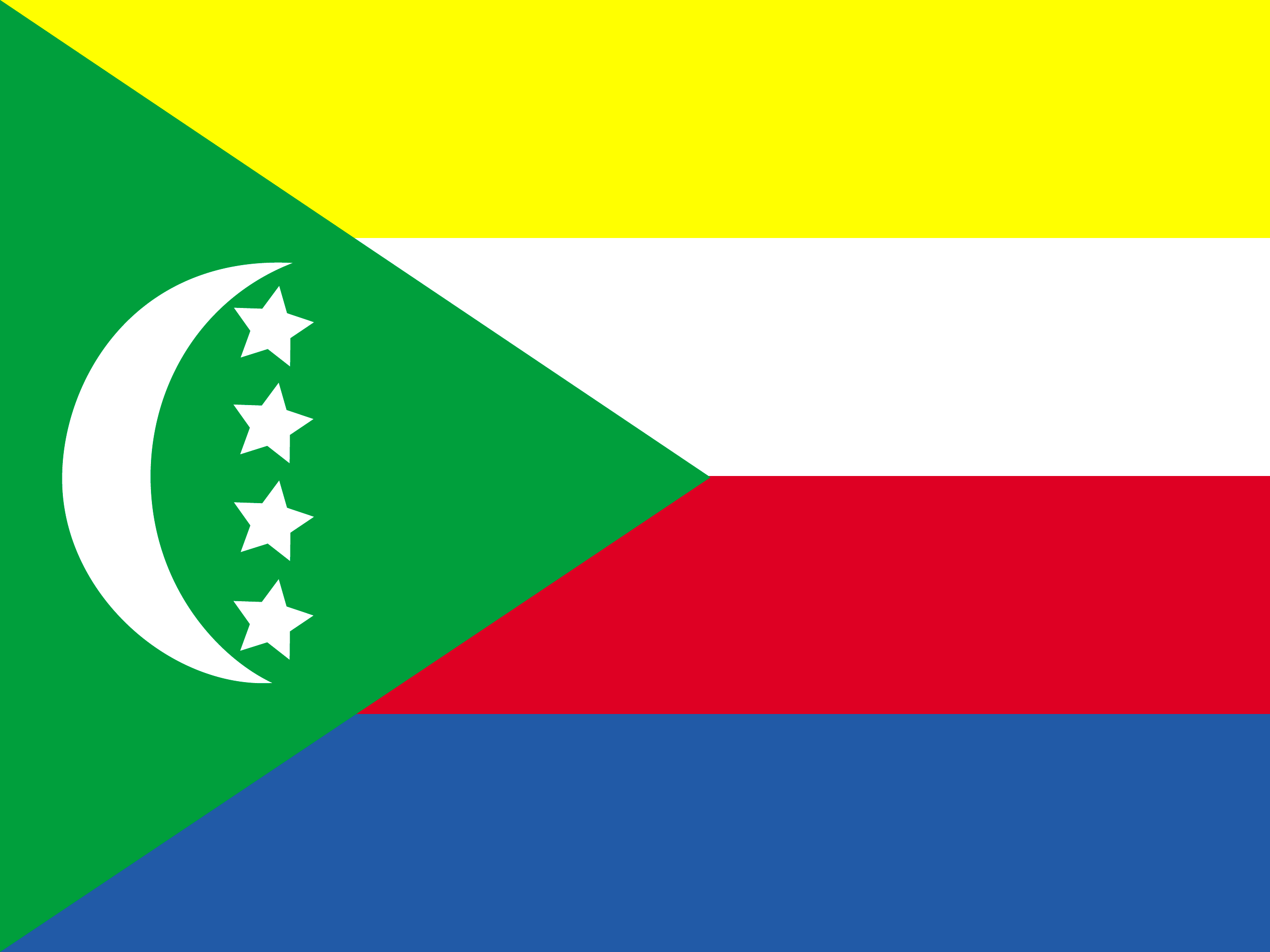 Flagge von Komoren