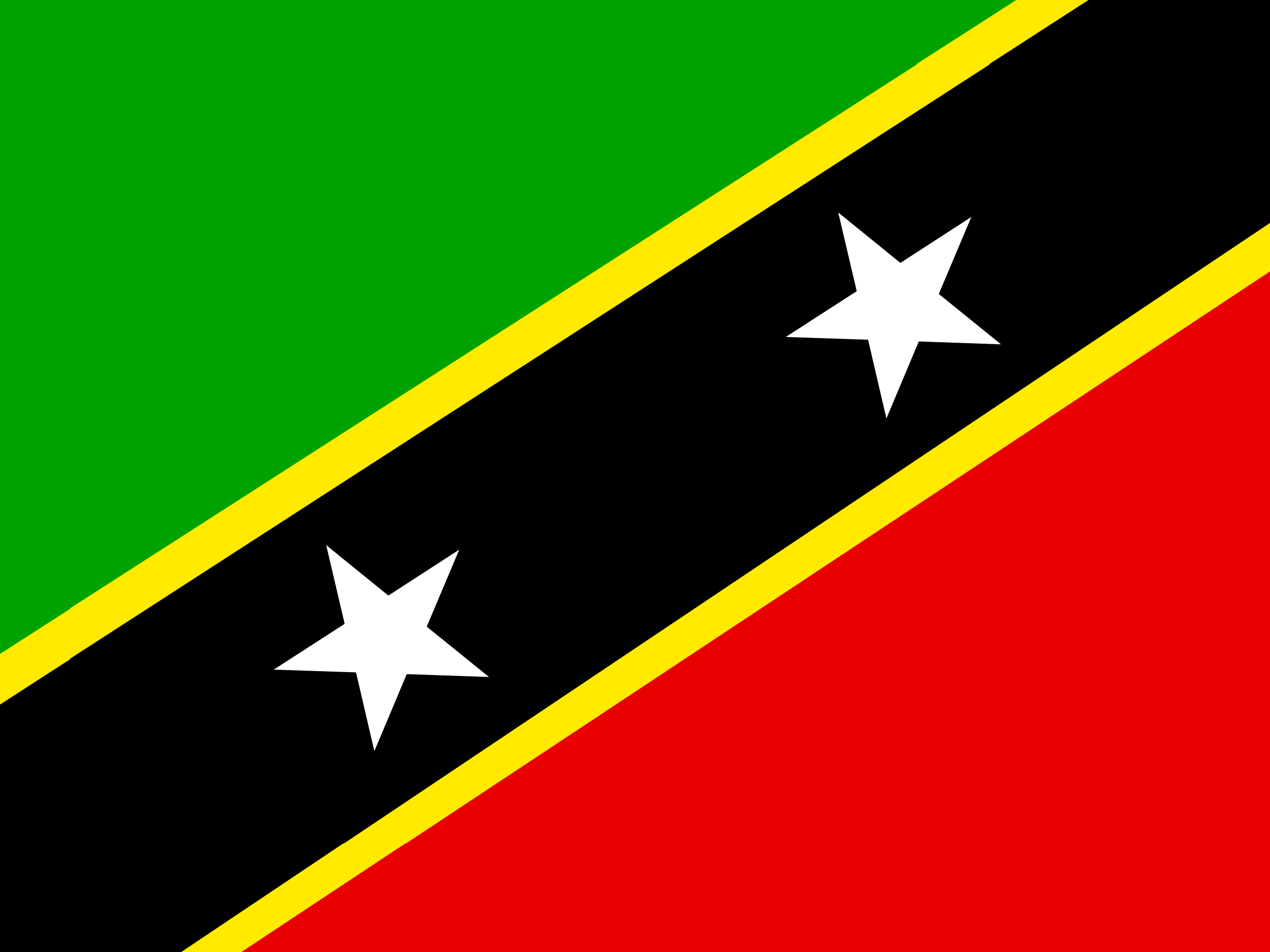 Flagge von St. Kitts und Nevis