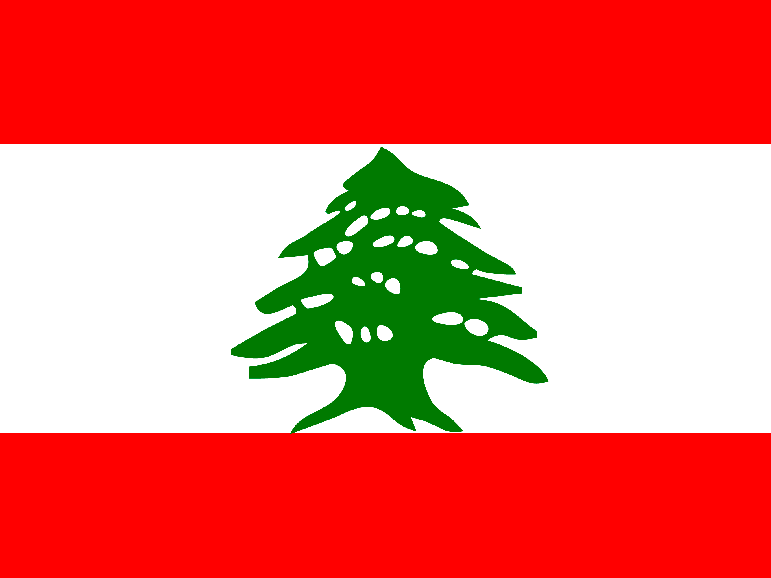 Flagge von Libanon