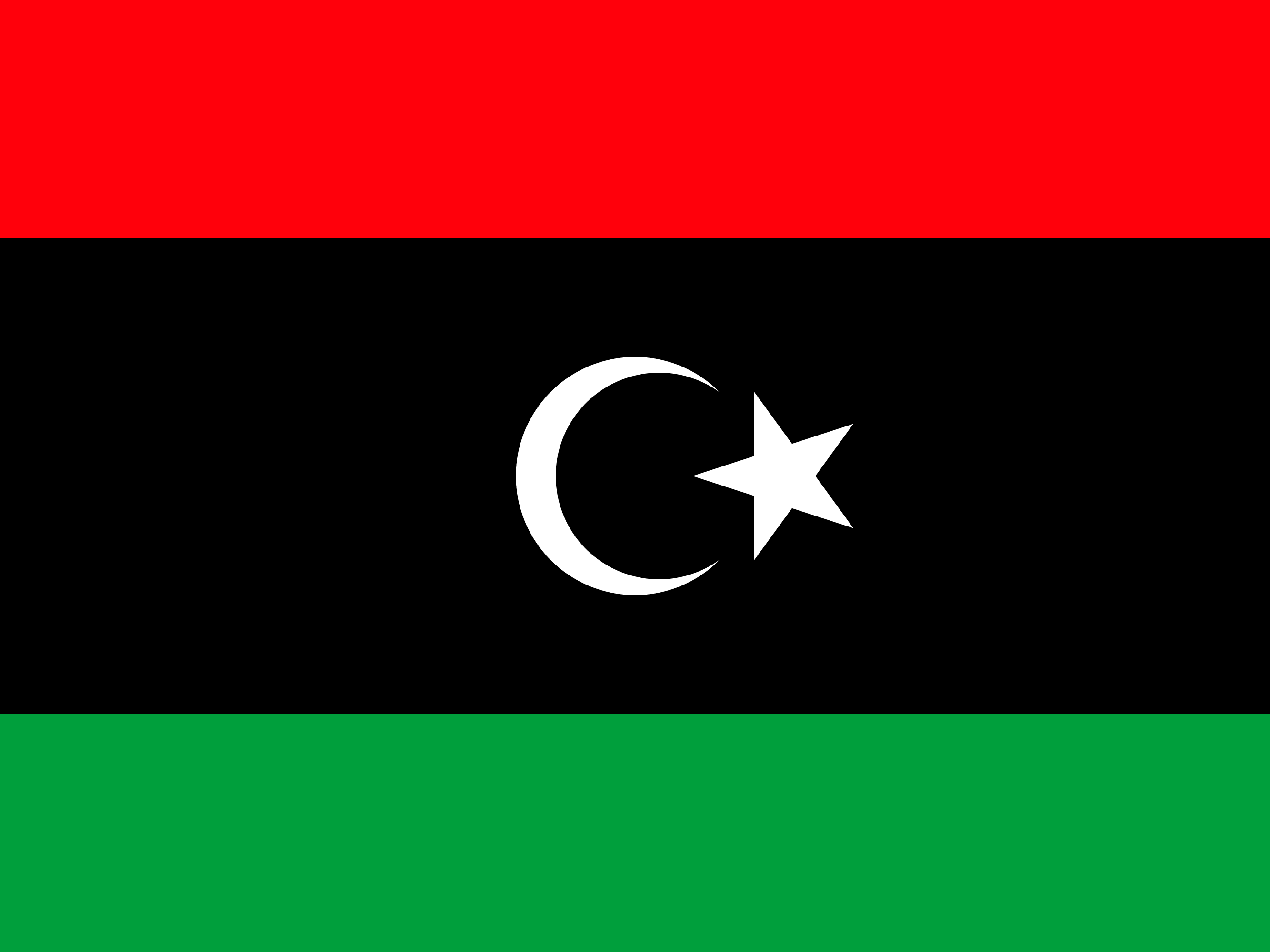 Flagge von Libyen