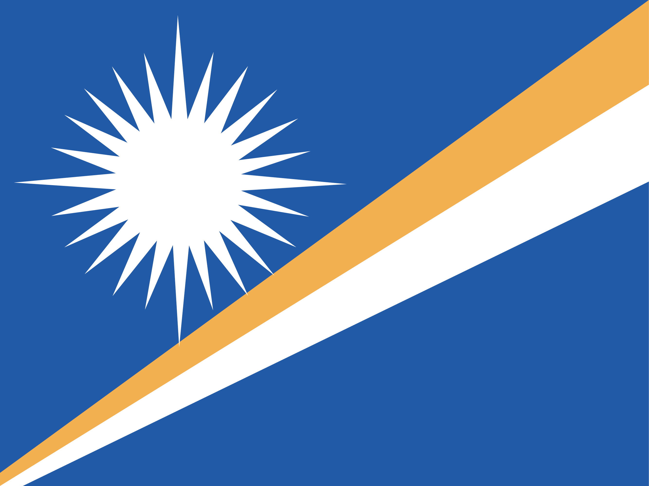 Flagge von Marshallinseln