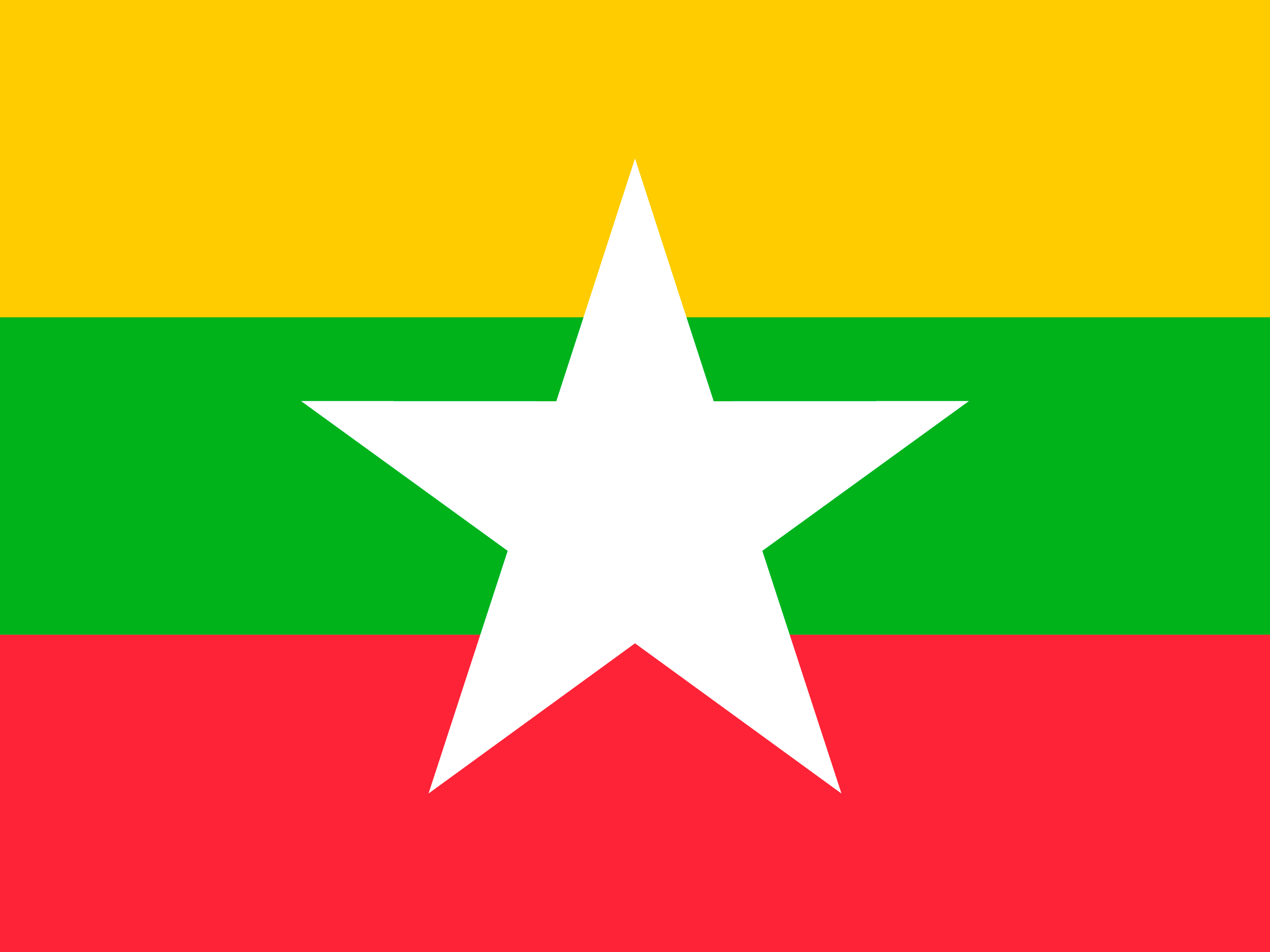 Flagge von Birma