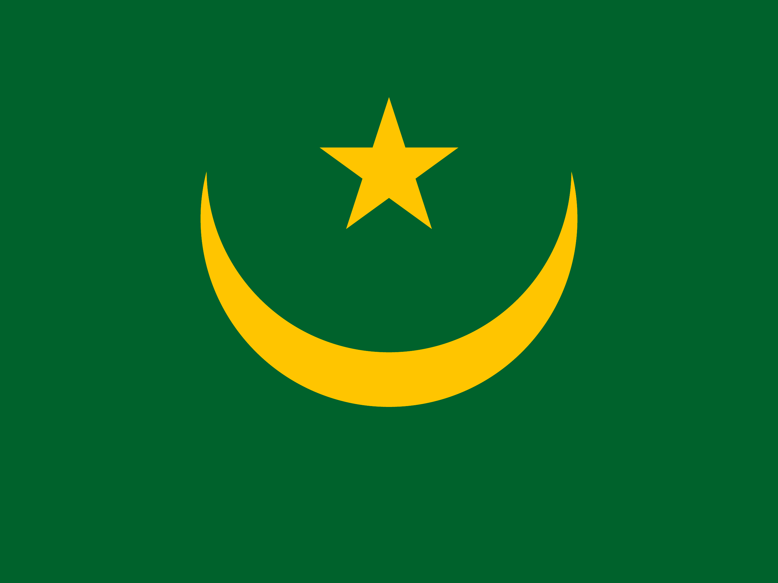 Flagge von Mauretanien