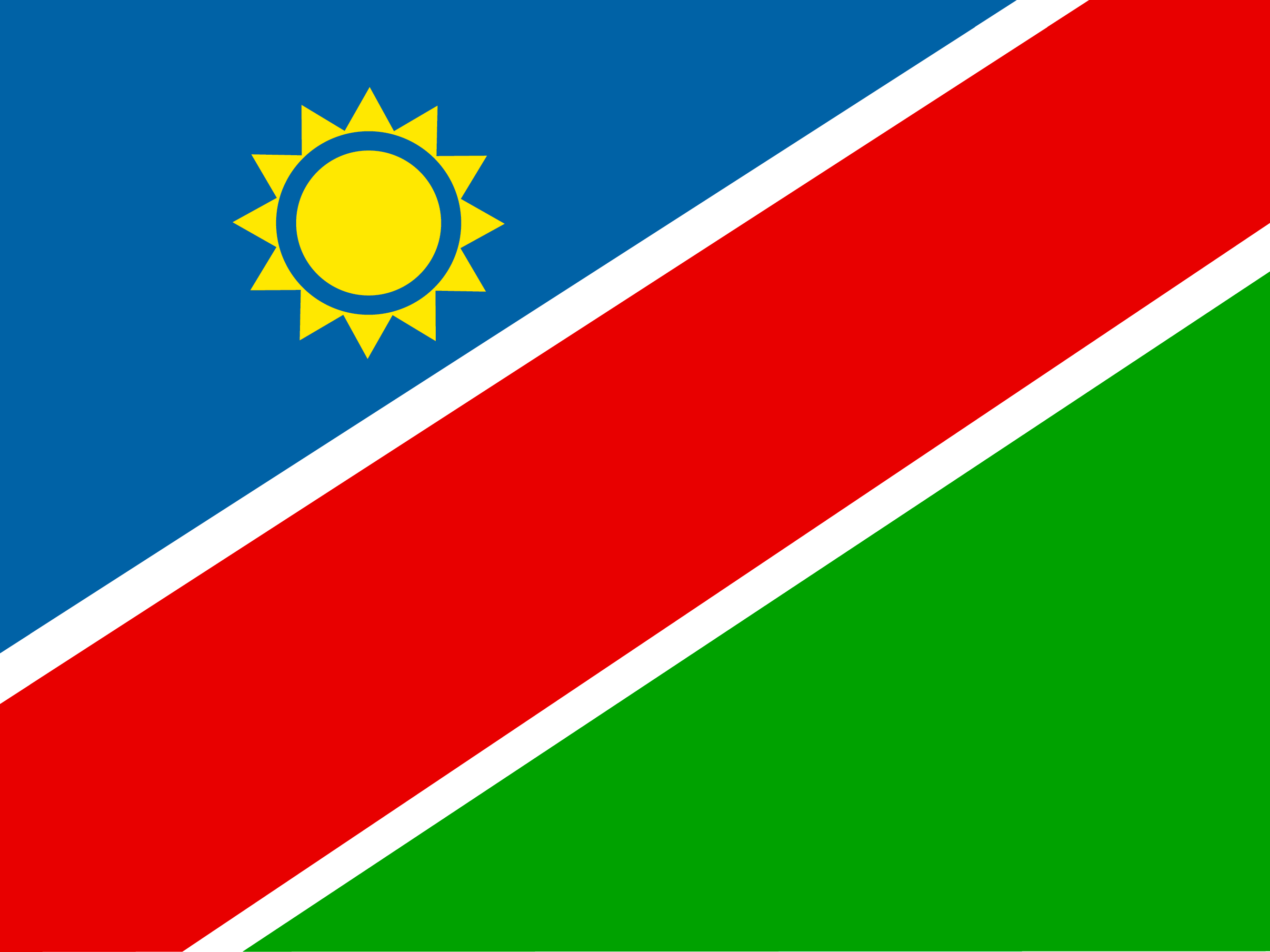 Flagge von Namibia