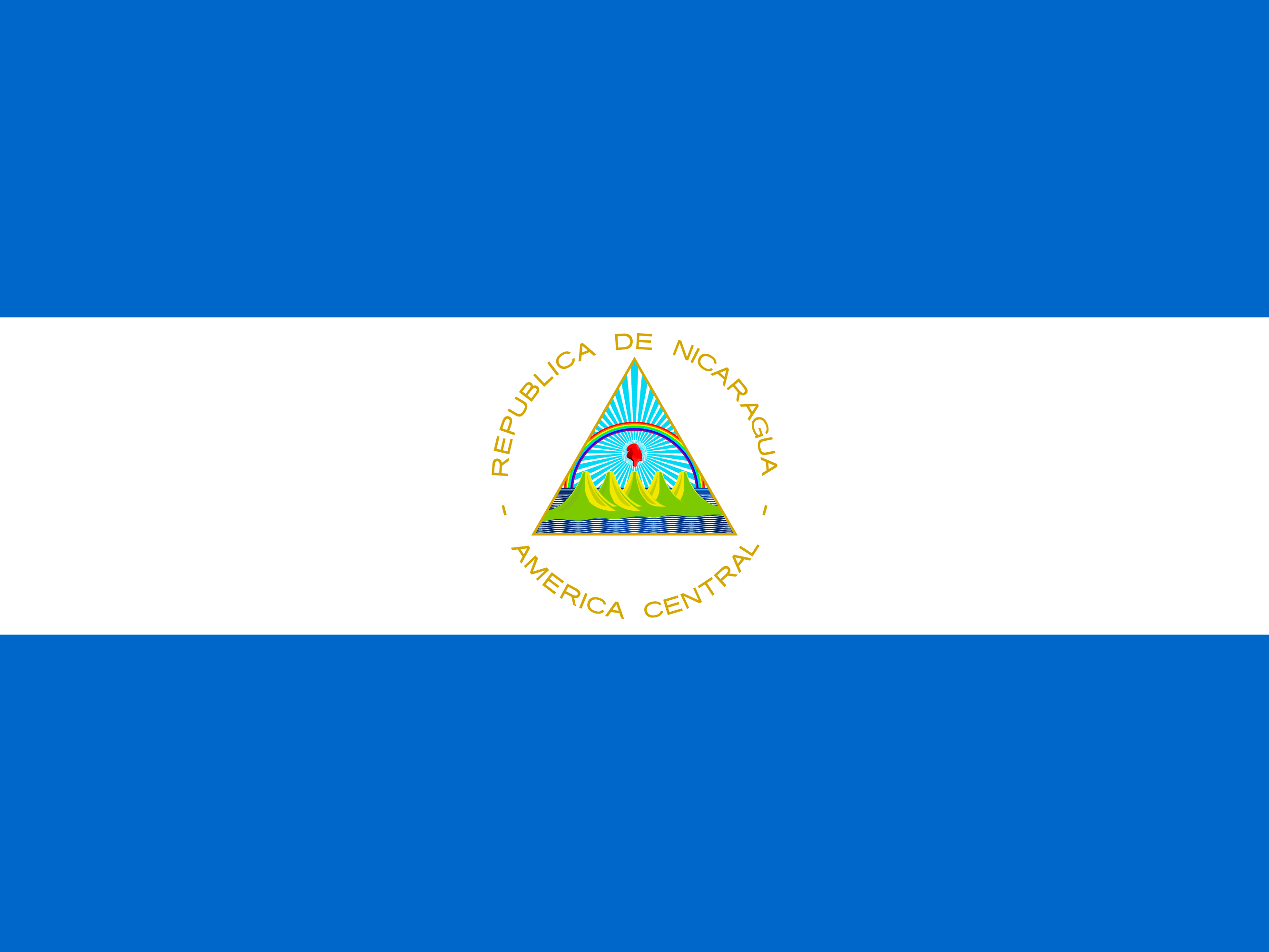 Flagge von Nicaragua