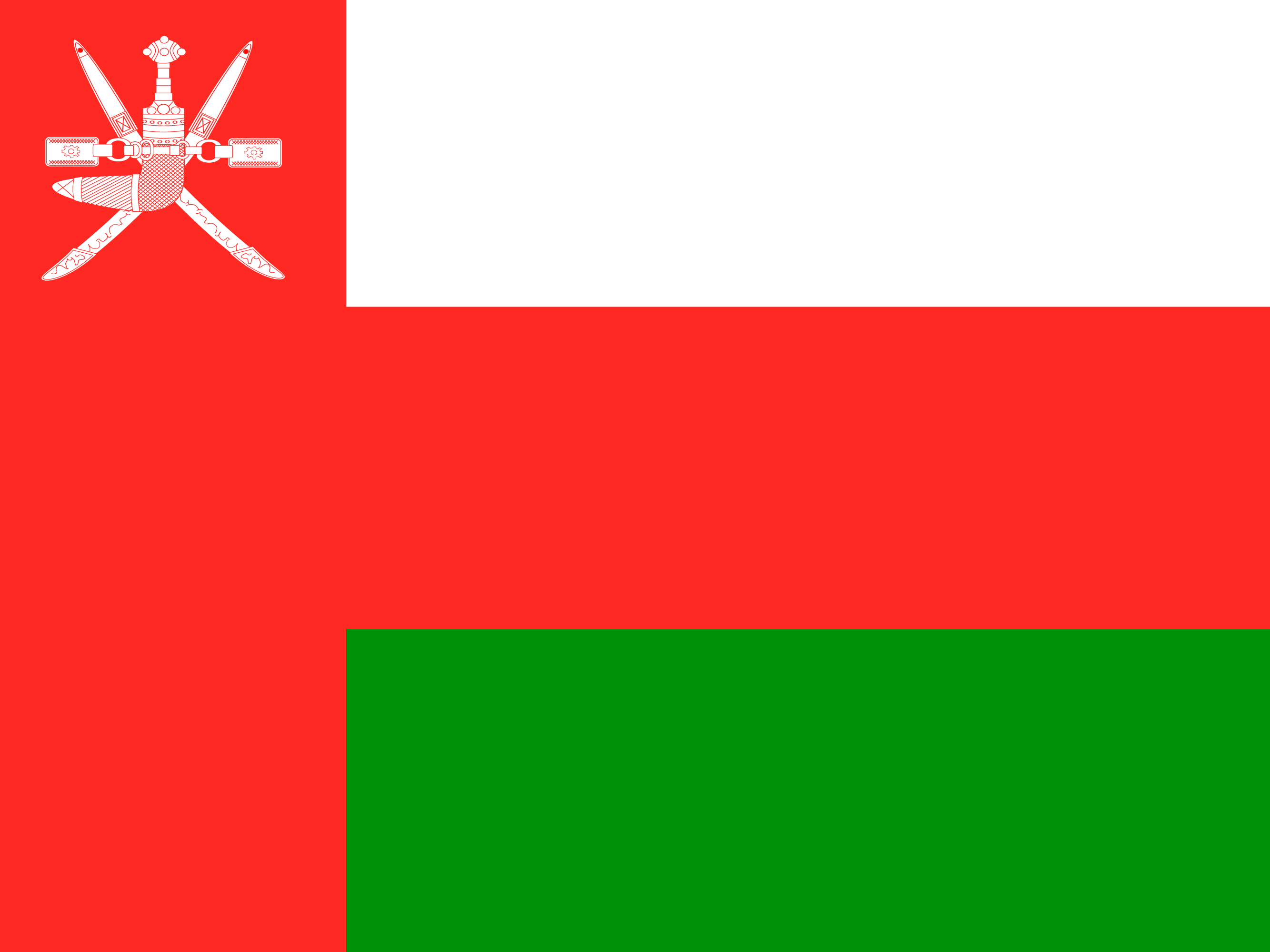 Flagge von Oman