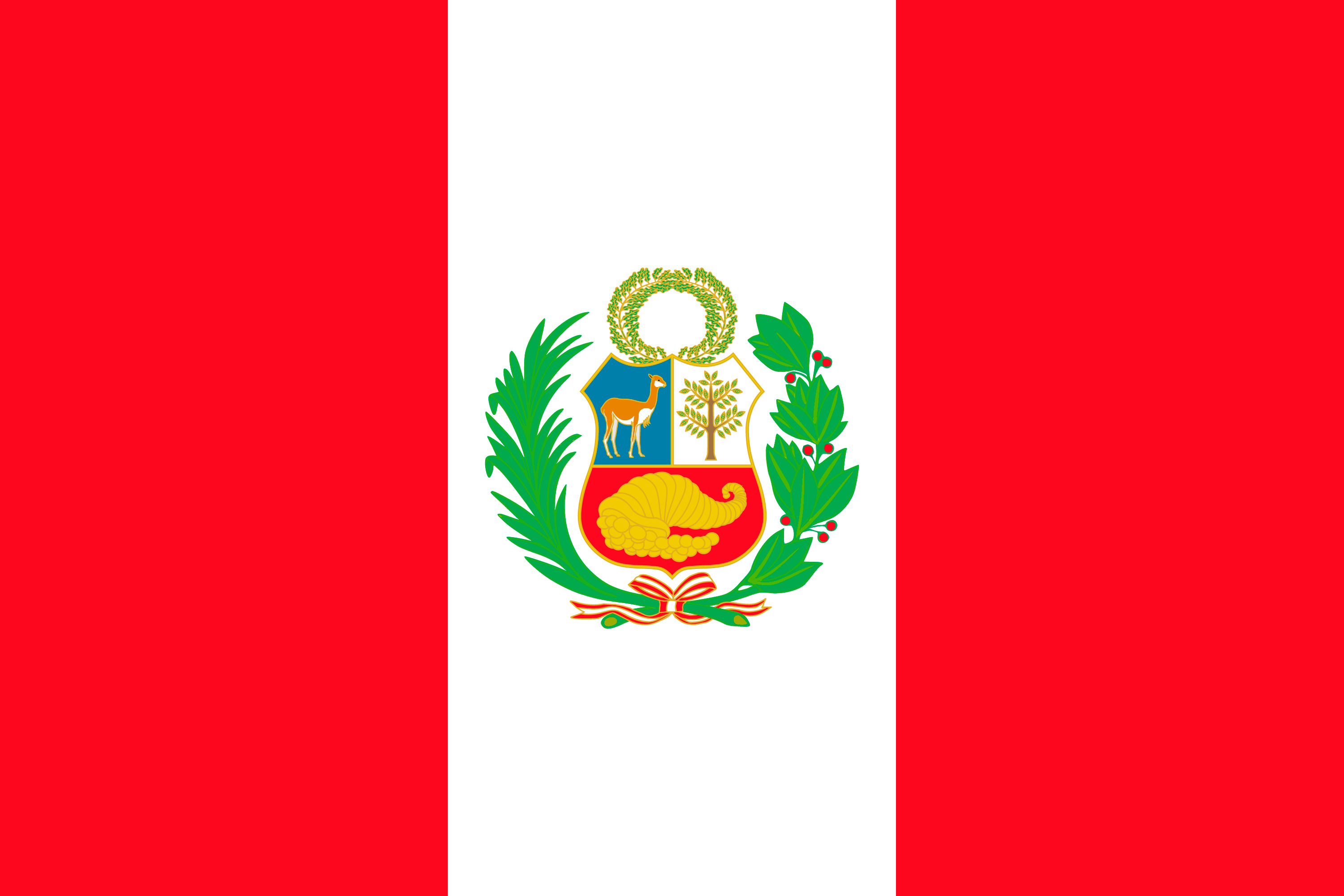 Flagge von Peru
