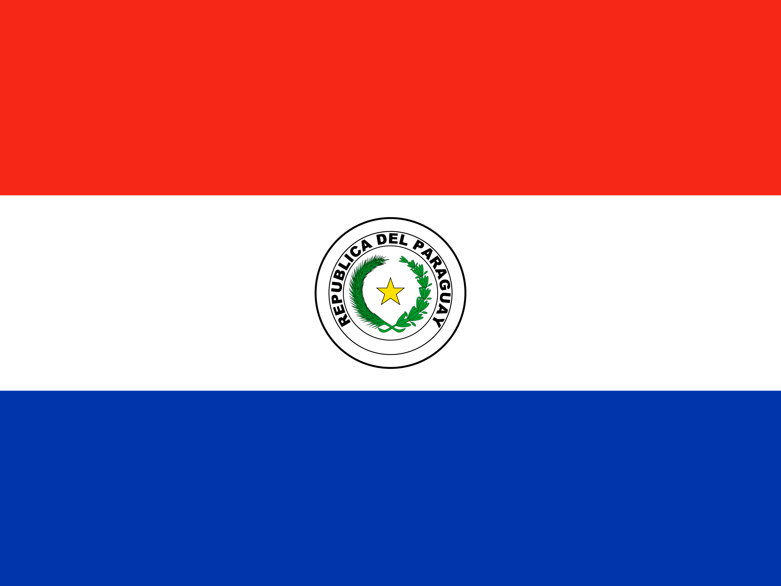 Flagge von Paraguay