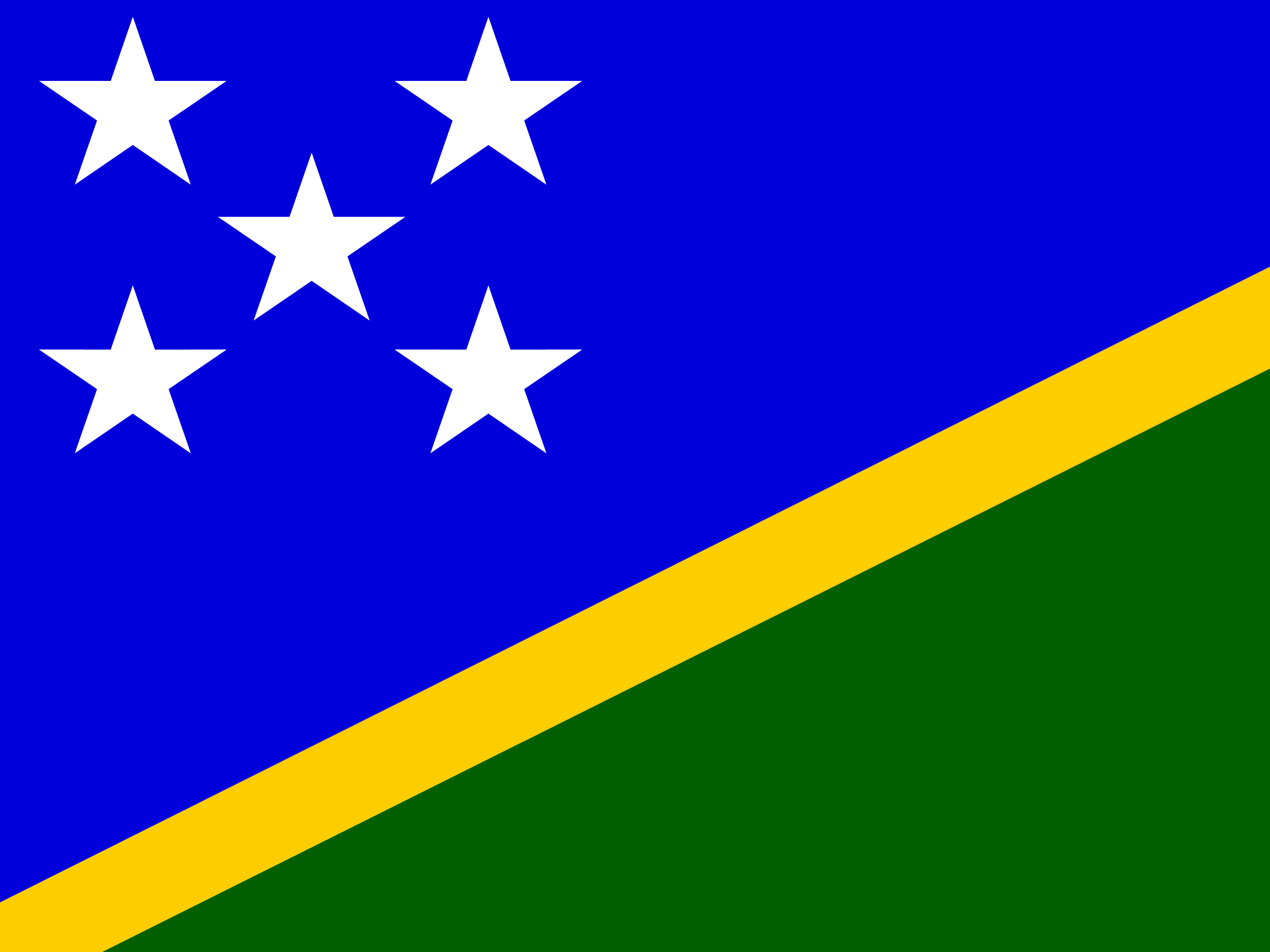 Flagge von Salomonen
