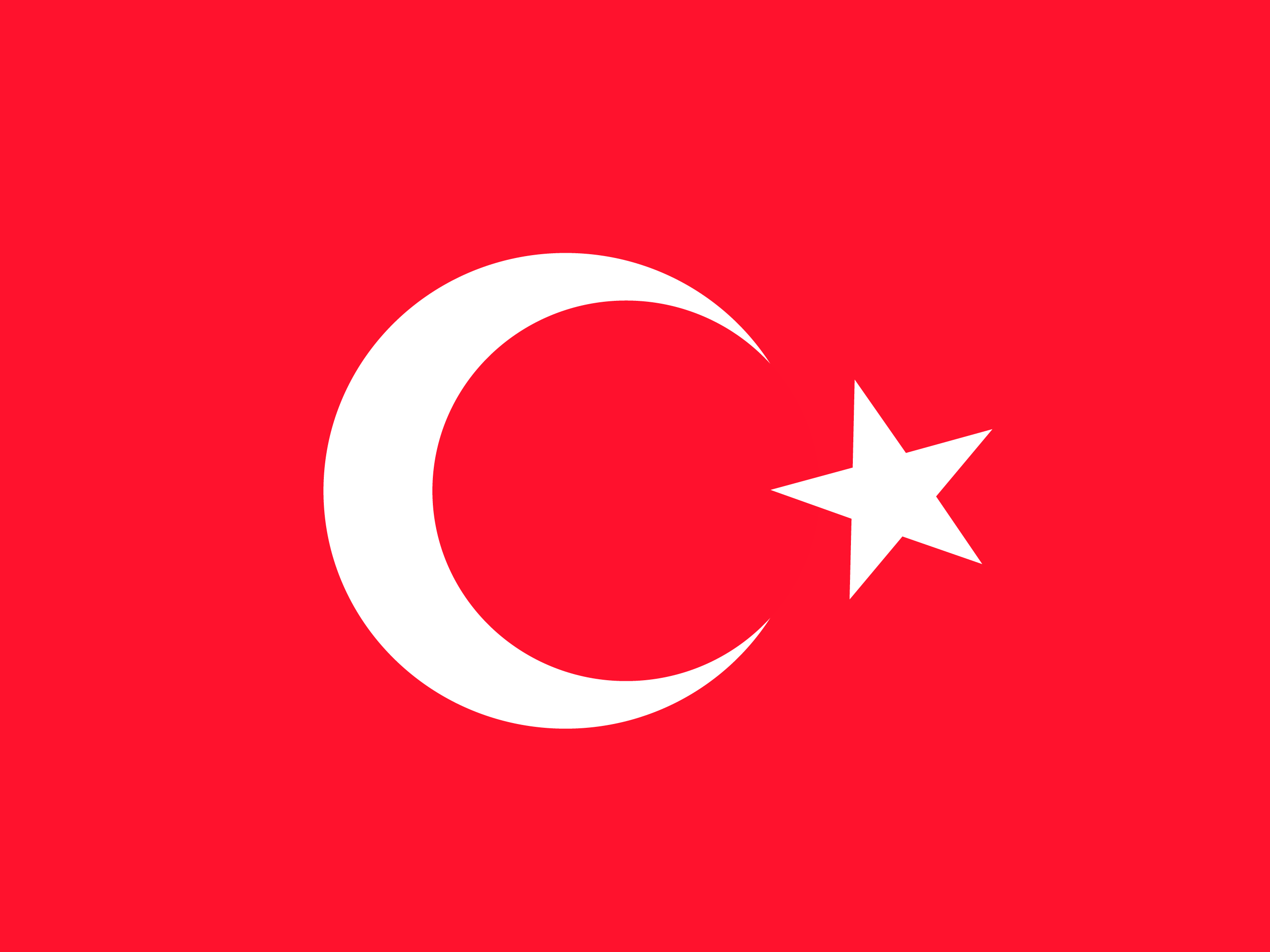 Flagge von Türkei