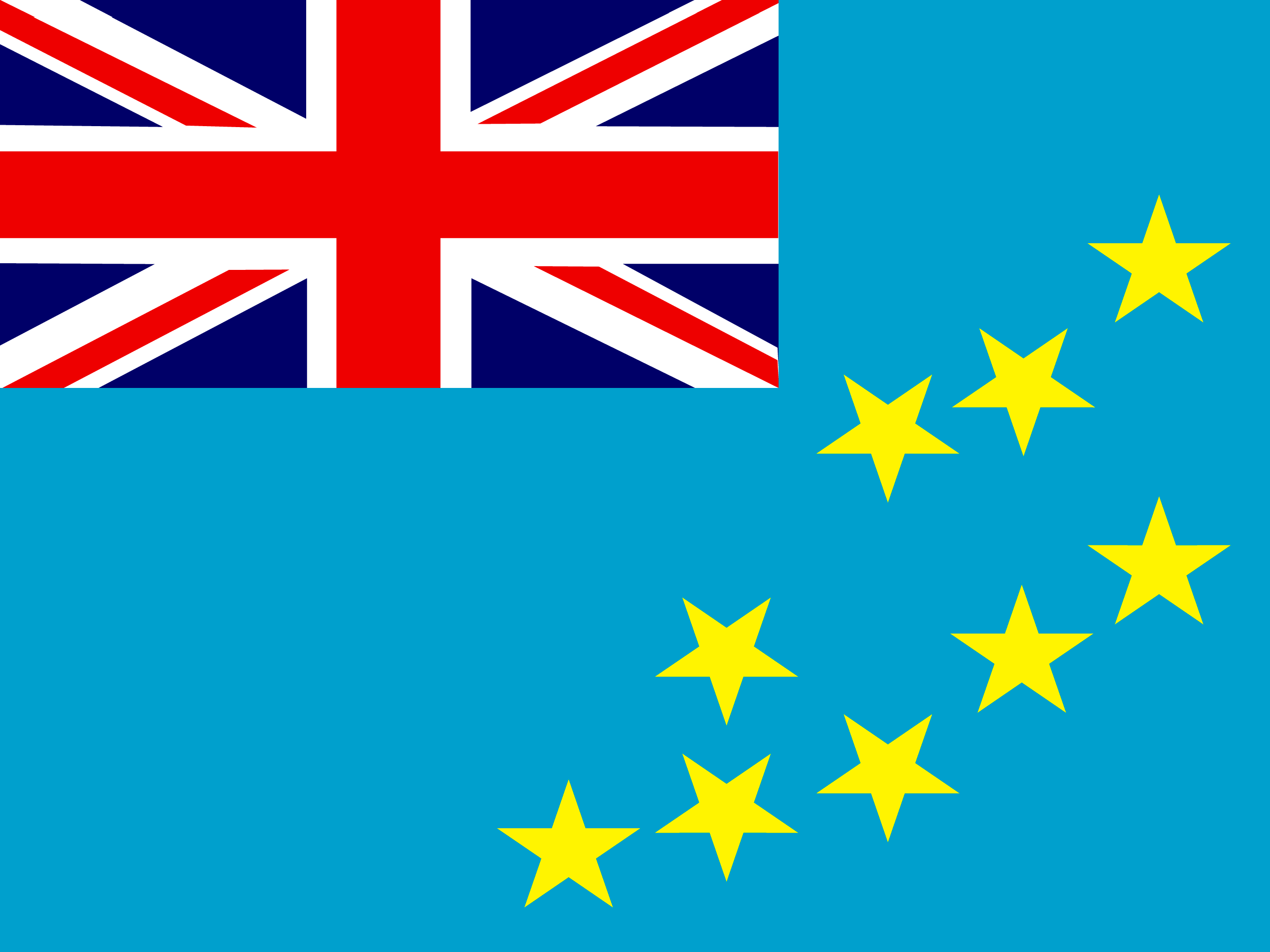 Flagge von Tuvalu