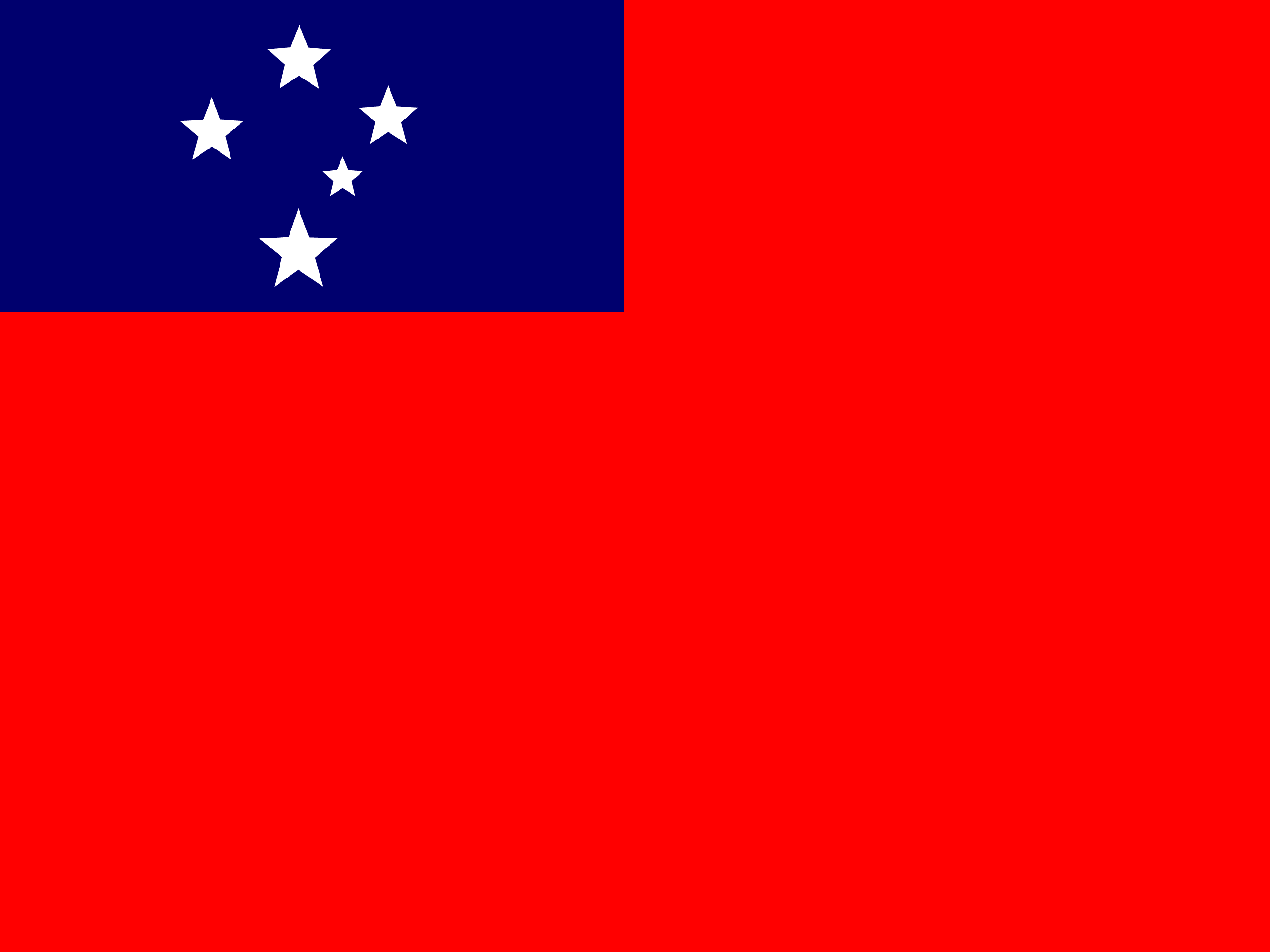 Flagge von Samoa