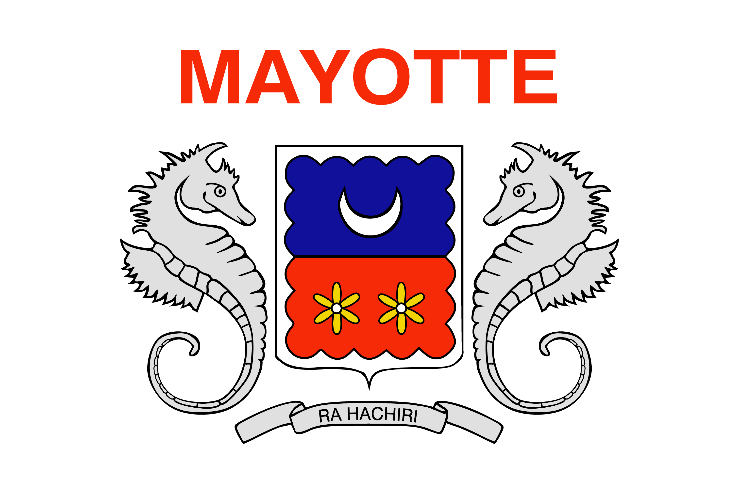Flagge von Mayotte