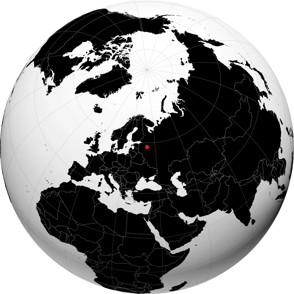 Borowitschi auf dem Globus