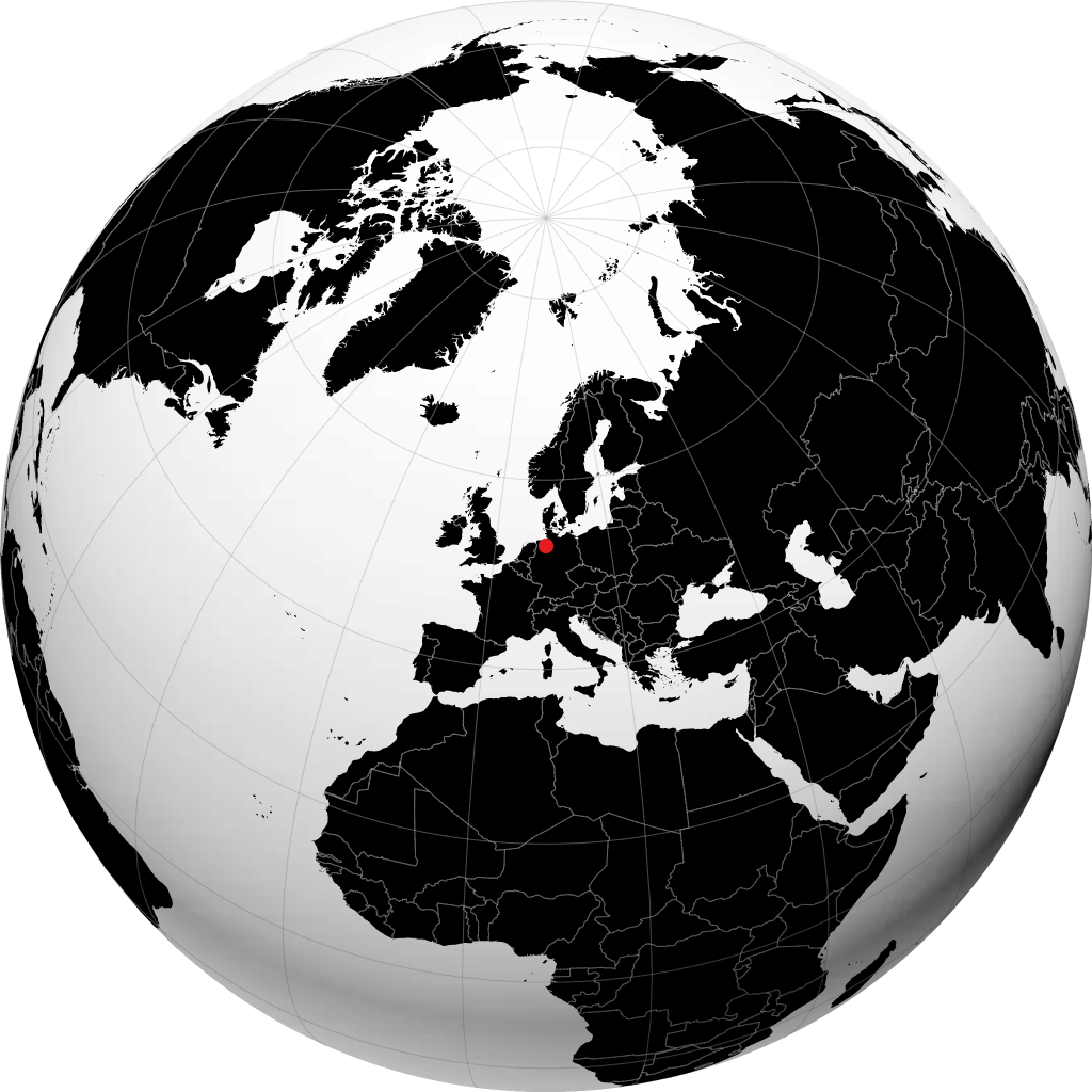 Bremen auf dem Globus