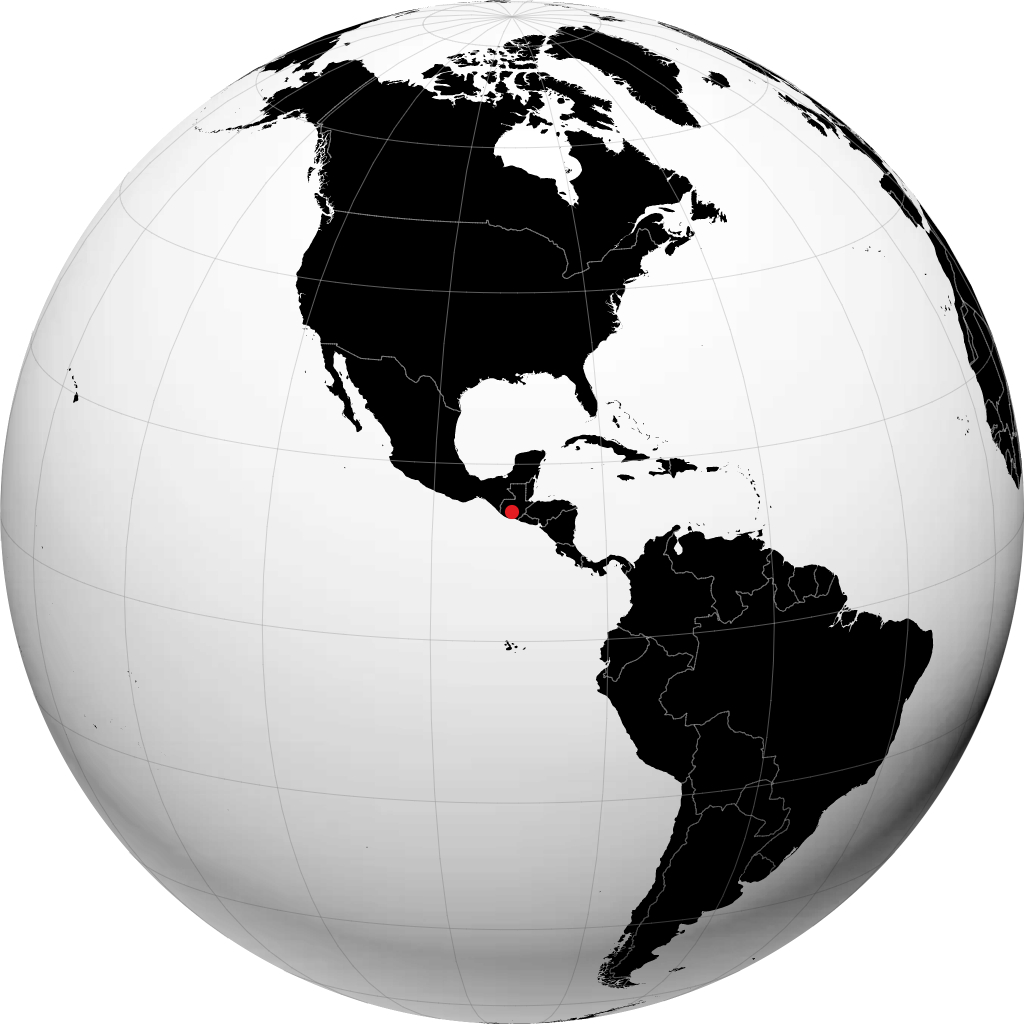 Chimaltenango auf dem Globus