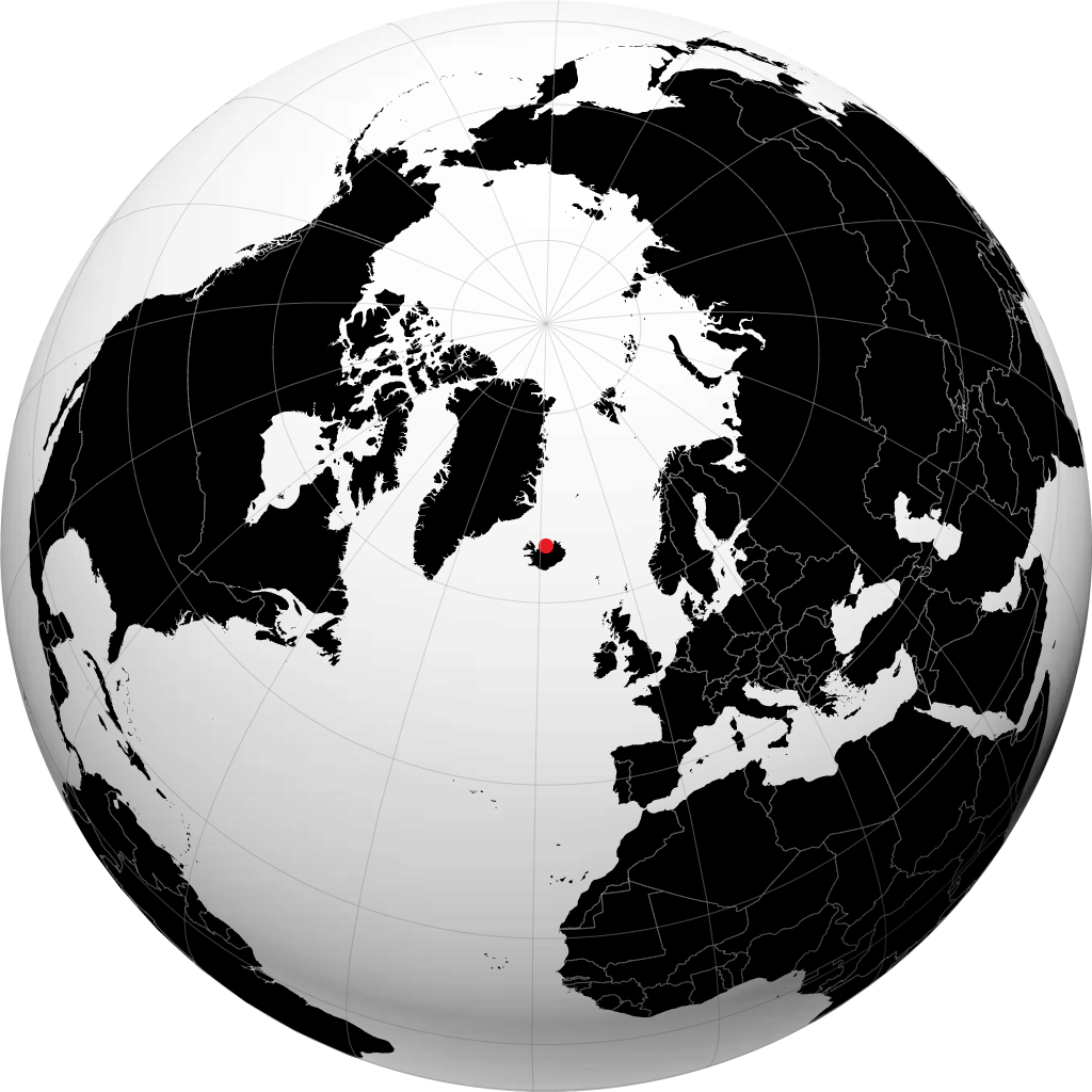 Dalvik auf dem Globus