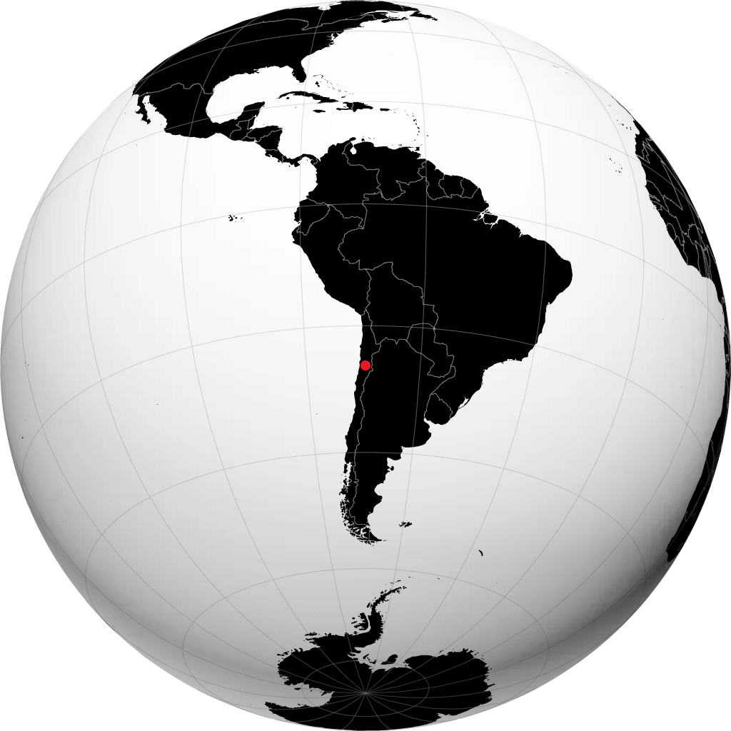 El Salvador auf dem Globus