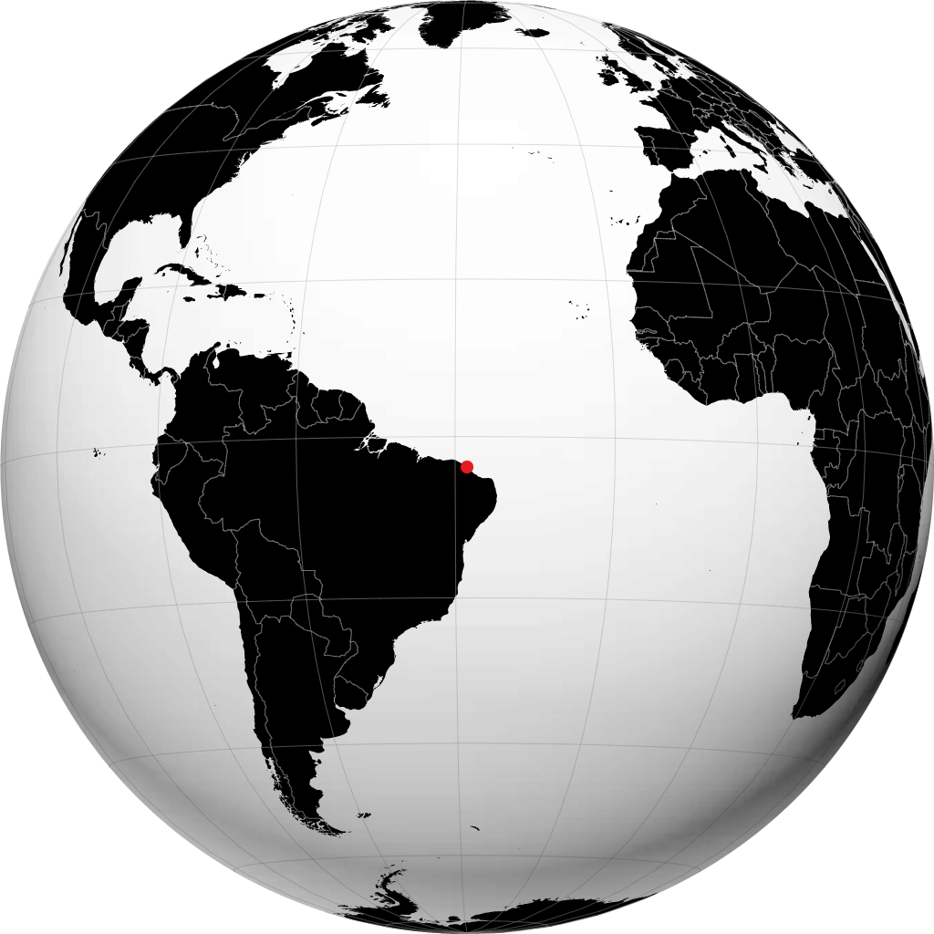 Fortaleza auf dem Globus