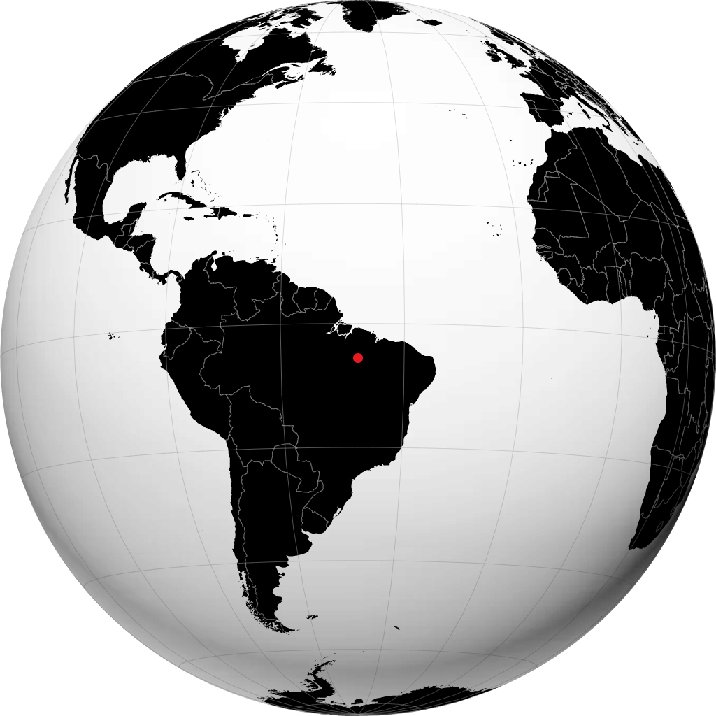 Imperatriz auf dem Globus