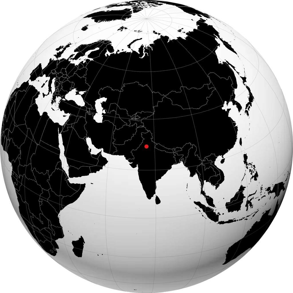 Jind auf dem Globus