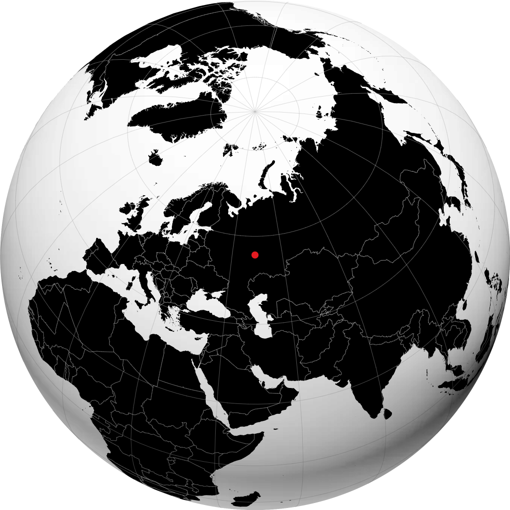Kasan auf dem Globus