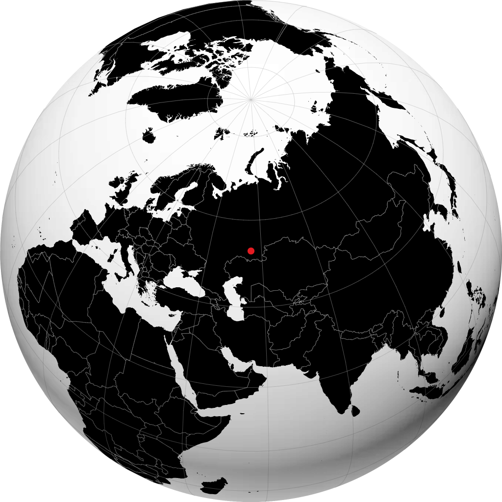 Meleus auf dem Globus