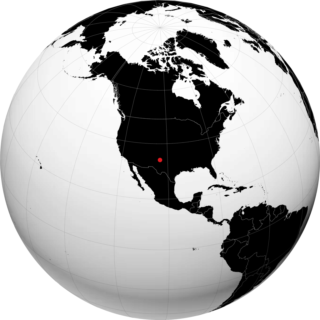 Portales auf dem Globus