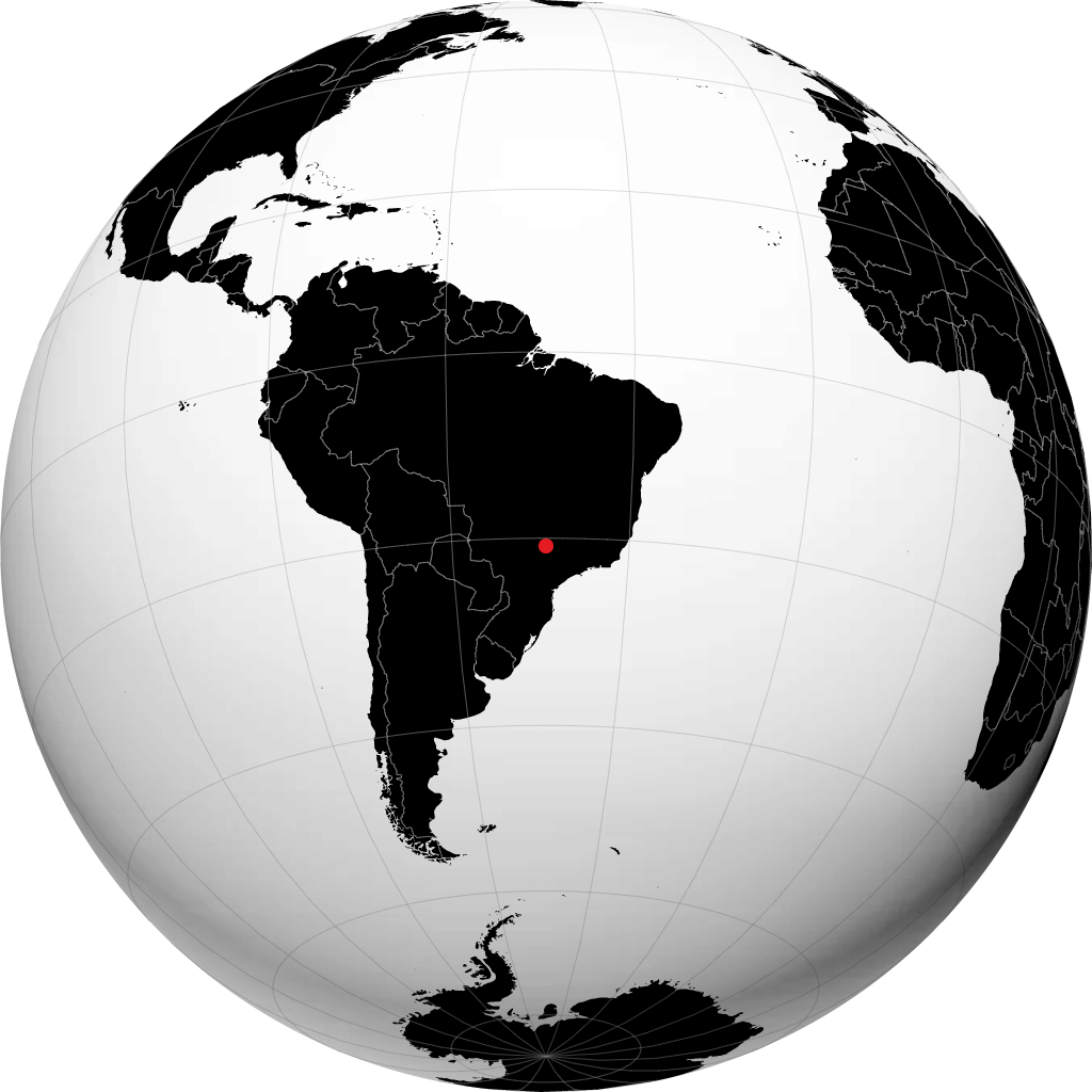 São José do Rio Preto auf dem Globus