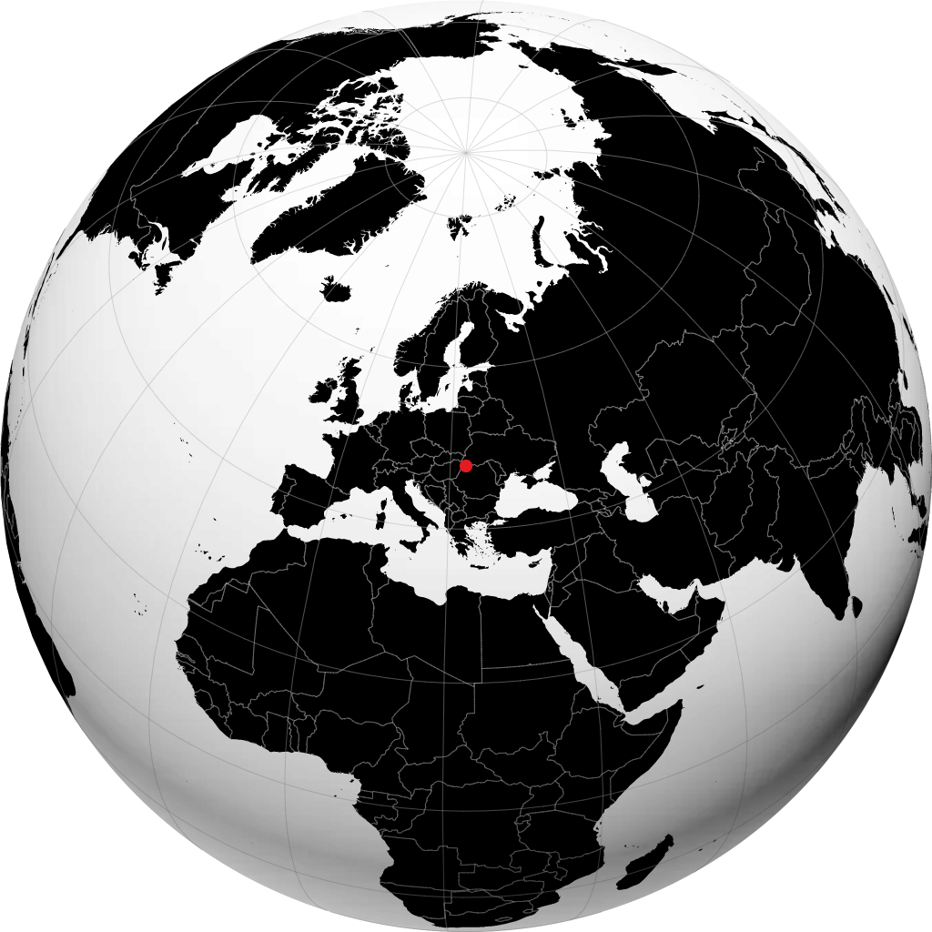 Satu Mare auf dem Globus
