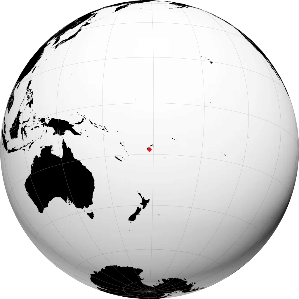 Suva auf dem Globus