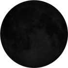 Neumond, Beleuchtung 0%