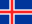 Flagge von Island